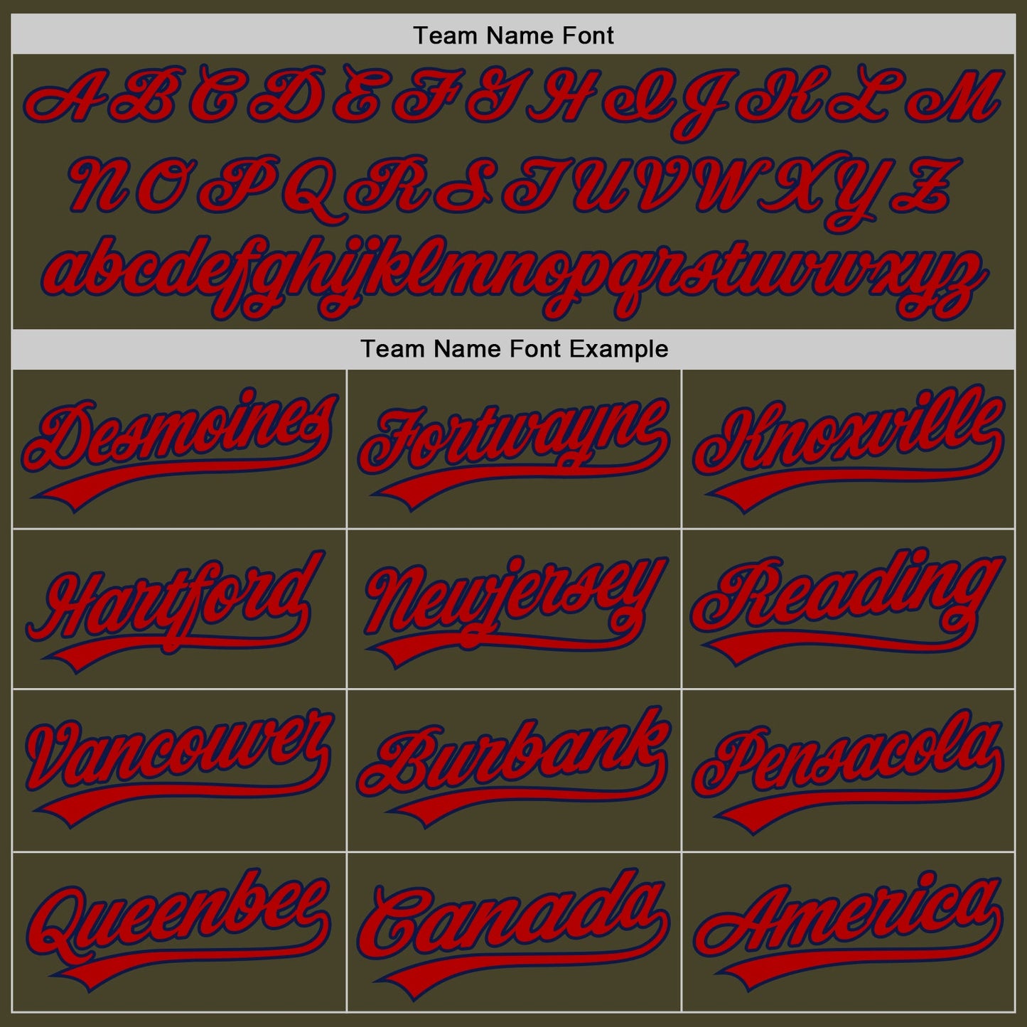 Custom Olive Red-Navy Salute To Service Two-Button Unisex Softball Jersey view 4