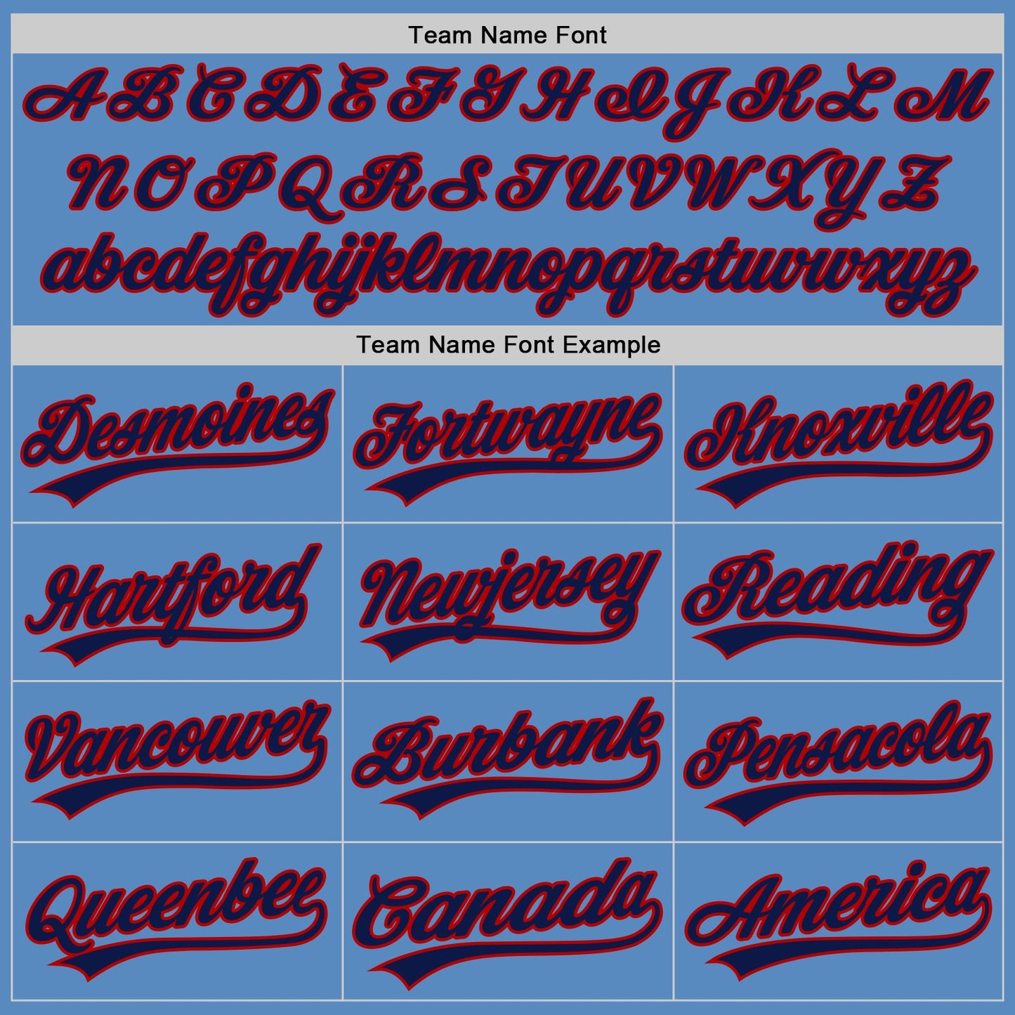 Custom Powder Blue Navy-Red Two-Button Unisex Softball Jersey view 4