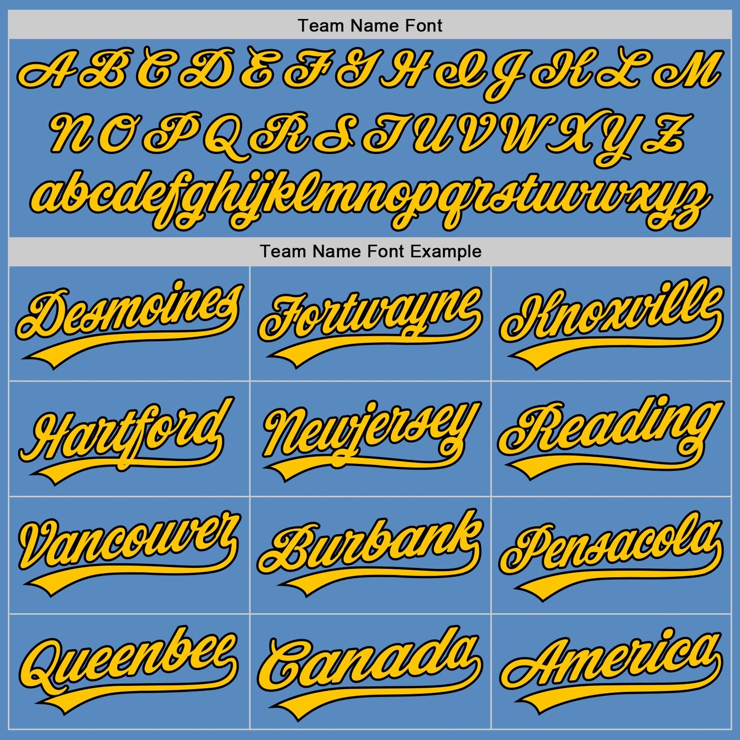 Custom Powder Blue Yellow-Black Two-Button Unisex Softball Jersey view 4