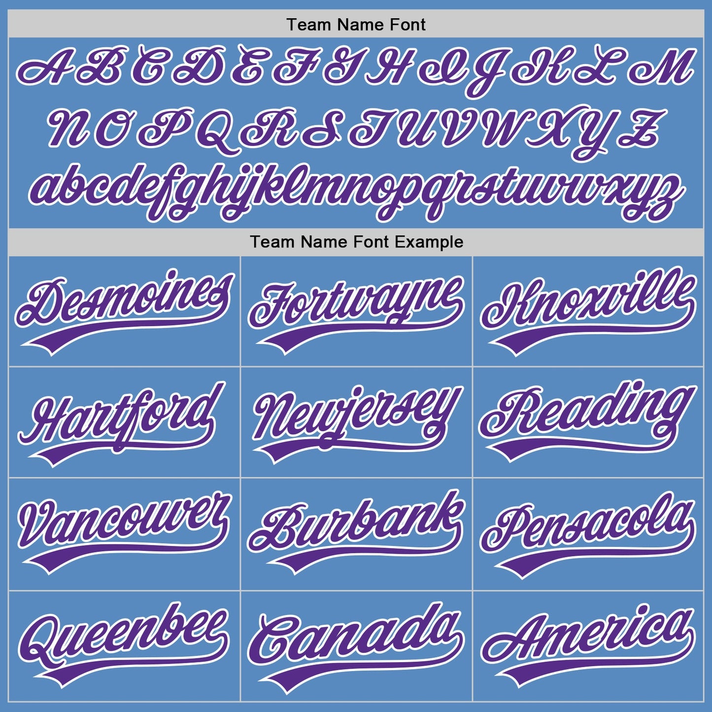 Custom Powder Blue Purple-White Two-Button Unisex Softball Jersey view 4