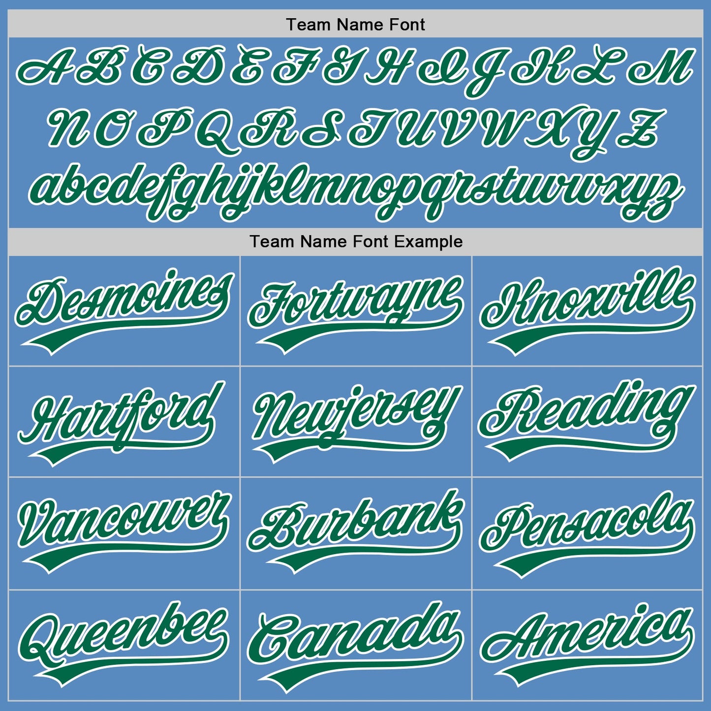 Custom Powder Blue Kelly Green-White Two-Button Unisex Softball Jersey view 4
