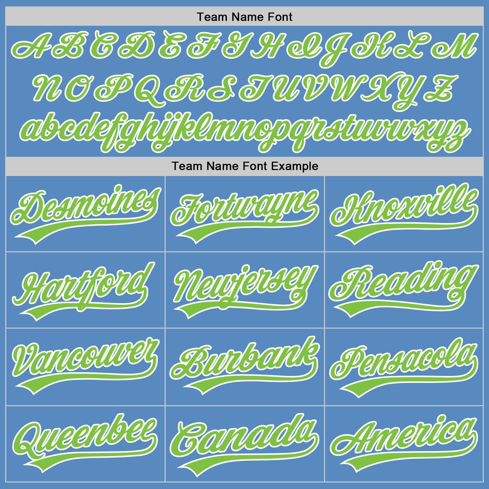 Custom Powder Blue Neon Green-White Two-Button Unisex Softball Jersey view 4