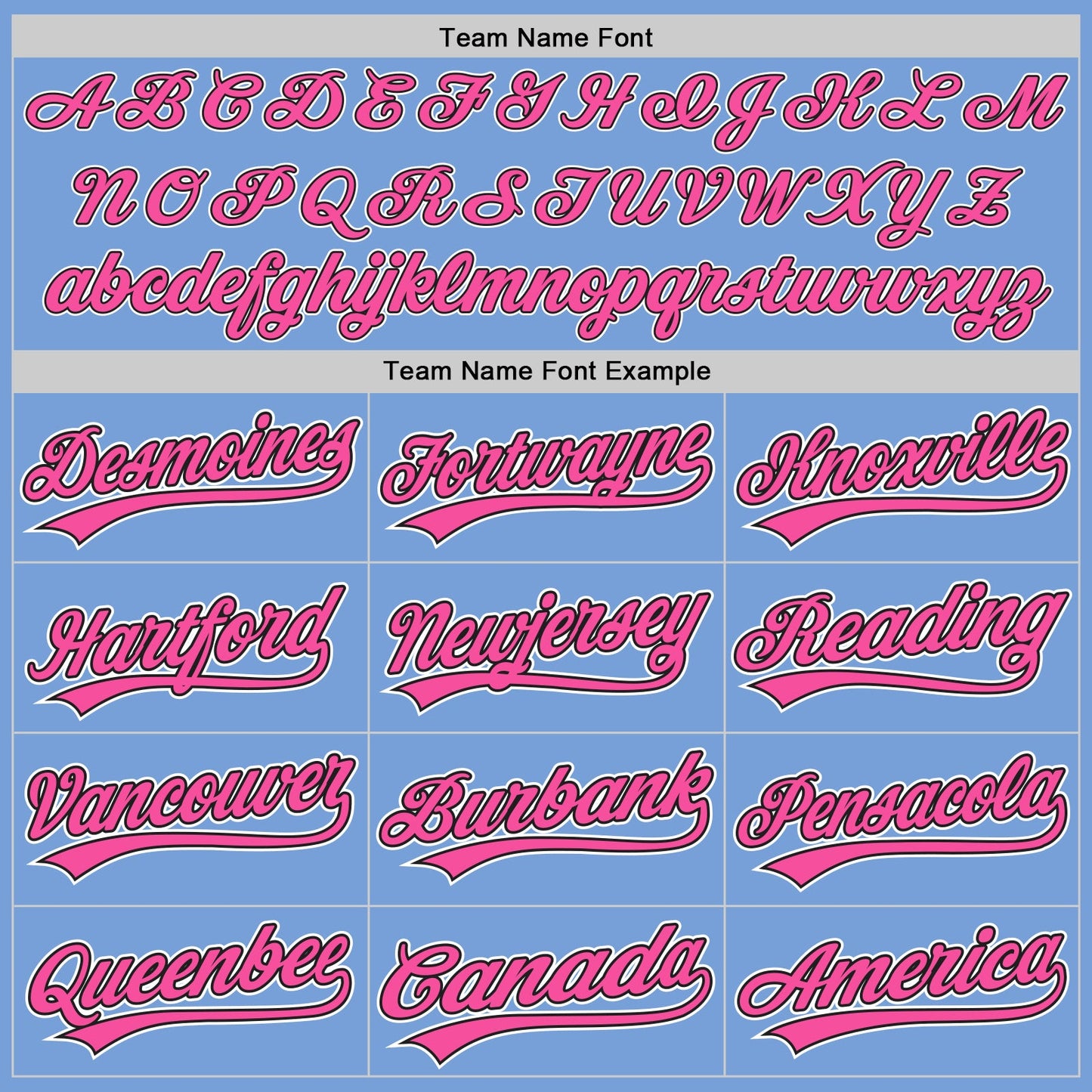 Custom Light Blue Pink-Black Two-Button Unisex Softball Jersey view 4
