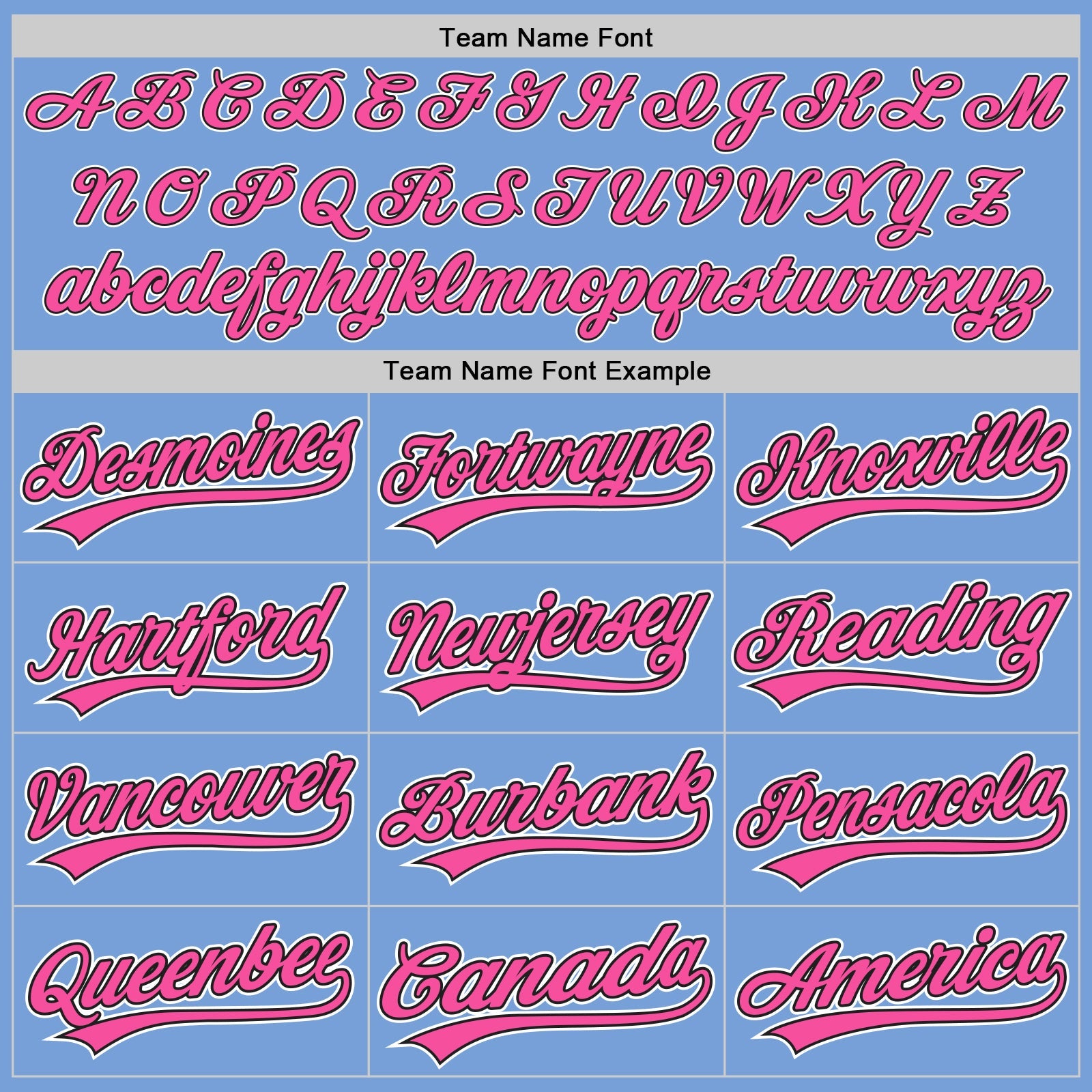 Custom Light Blue Pink-Black Two-Button Unisex Softball Jersey view 4