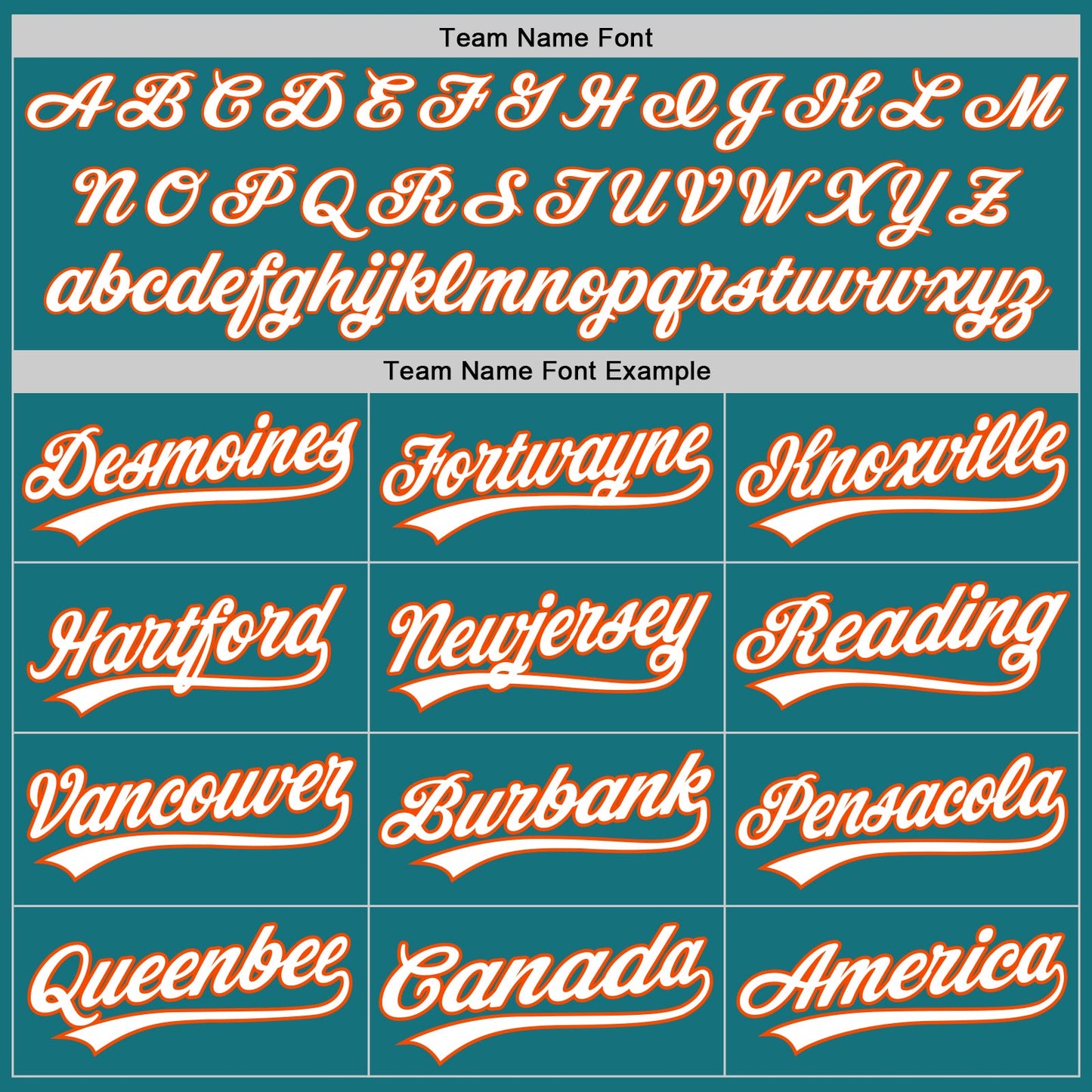 Custom Teal White-Orange Two-Button Unisex Softball Jersey view 4