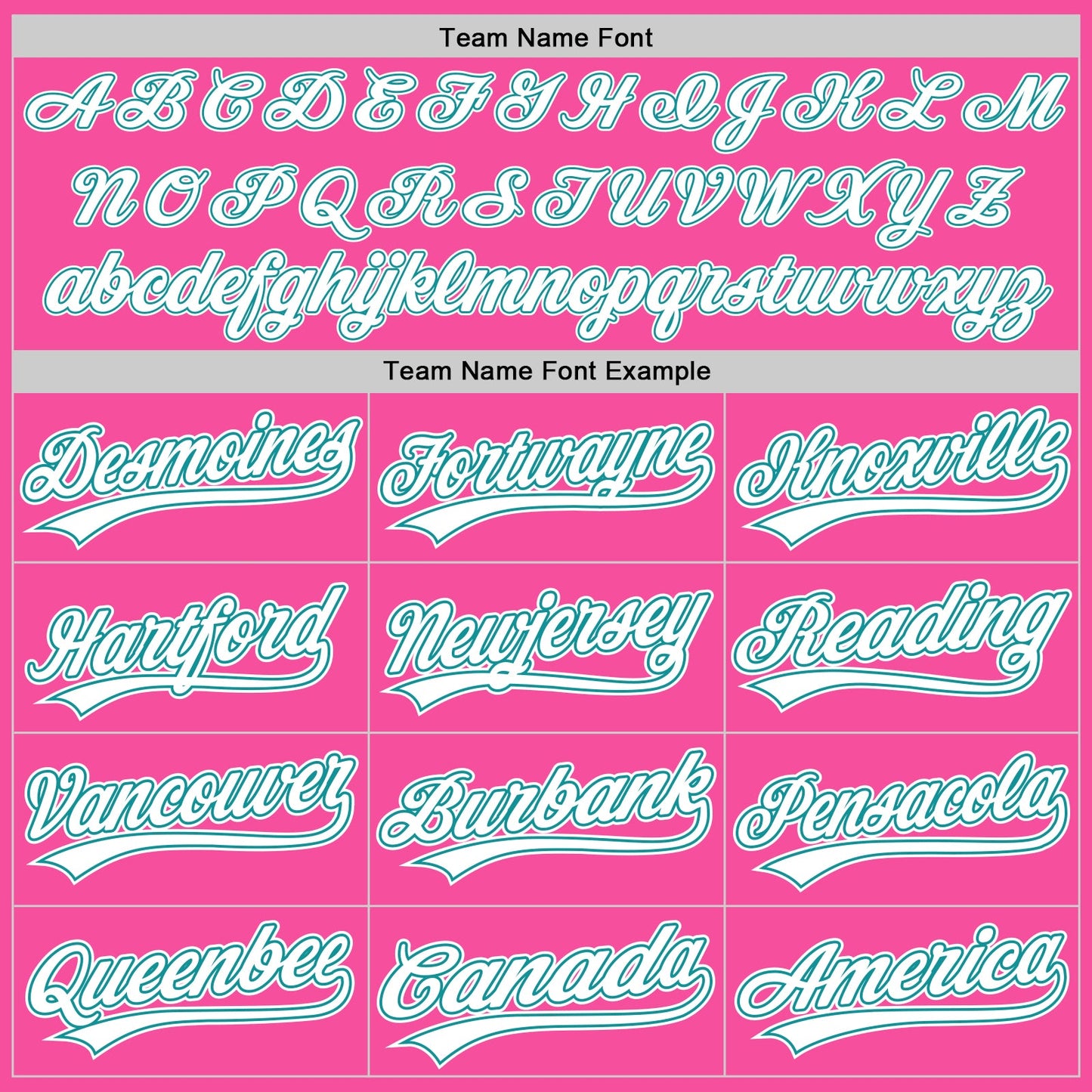 Custom Pink White-Teal Two-Button Unisex Softball Jersey view 4