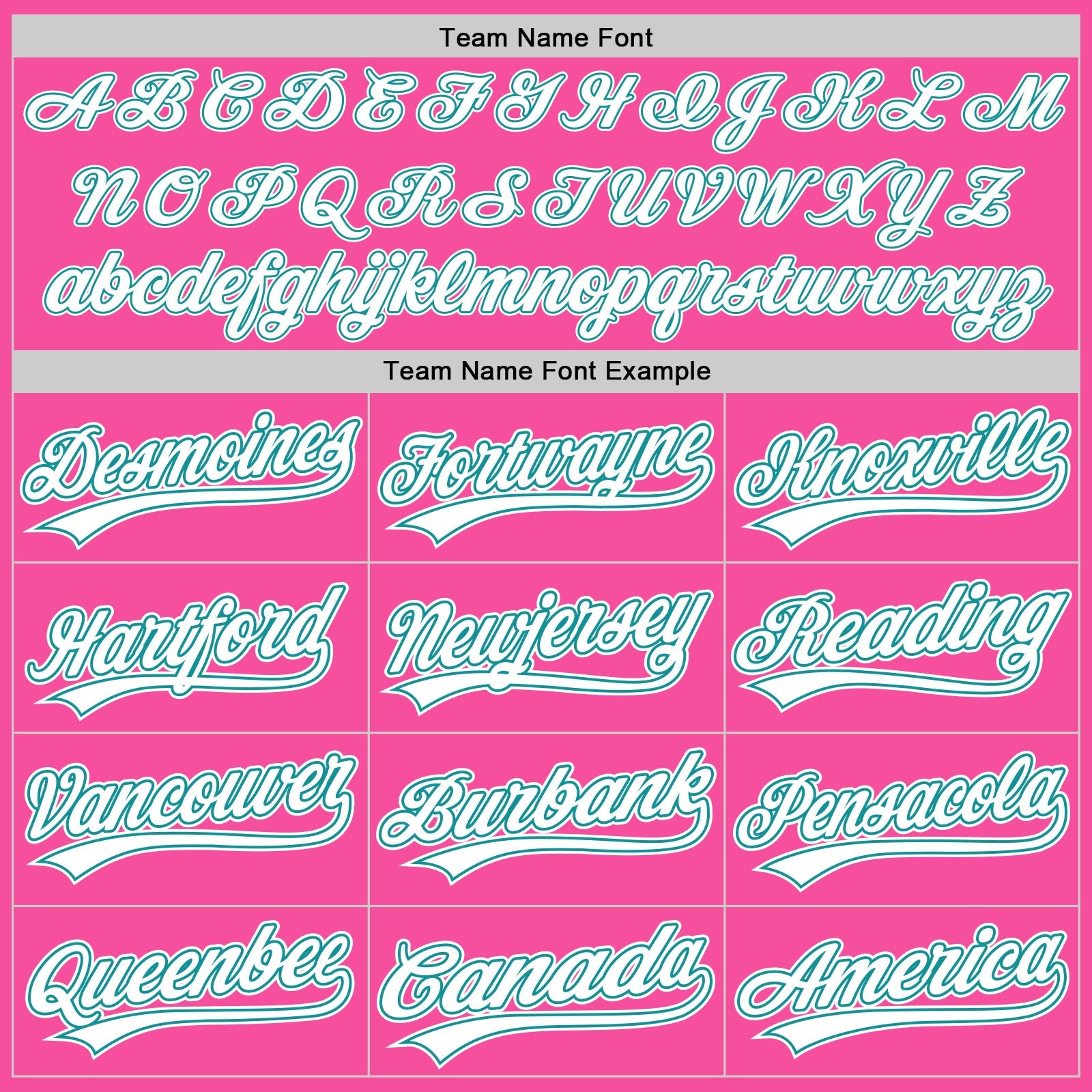 Custom Pink White-Teal Two-Button Unisex Softball Jersey view 4