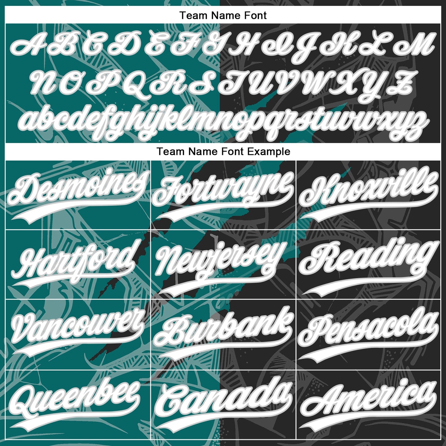 Custom Graffiti Pattern Black Teal-Gray 3D Two-Button Unisex Softball Jersey view 4