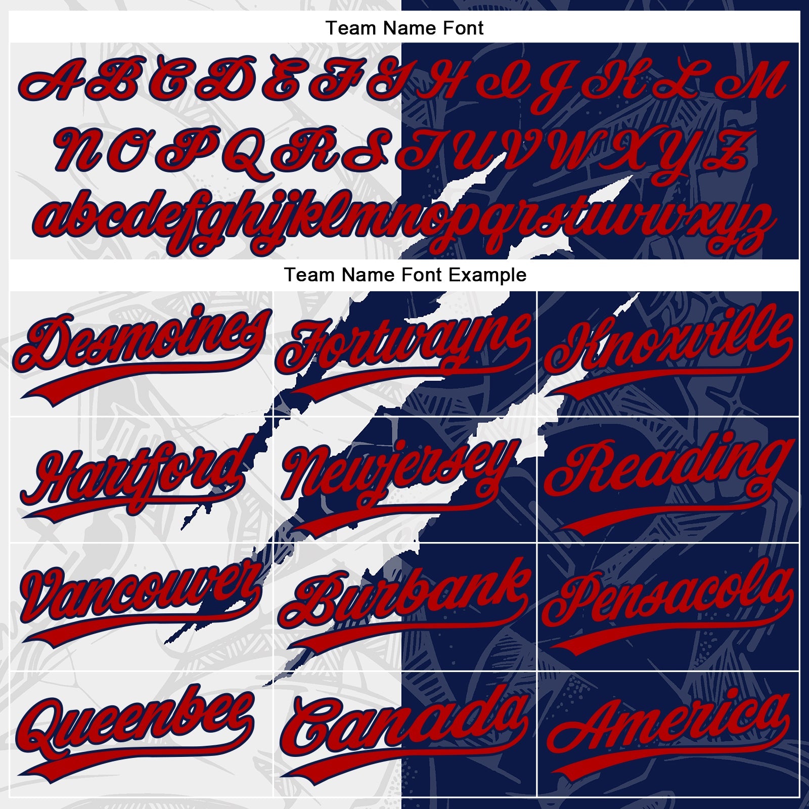 Custom Graffiti Pattern Red-Navy 3D Two-Button Unisex Softball Jersey view 4