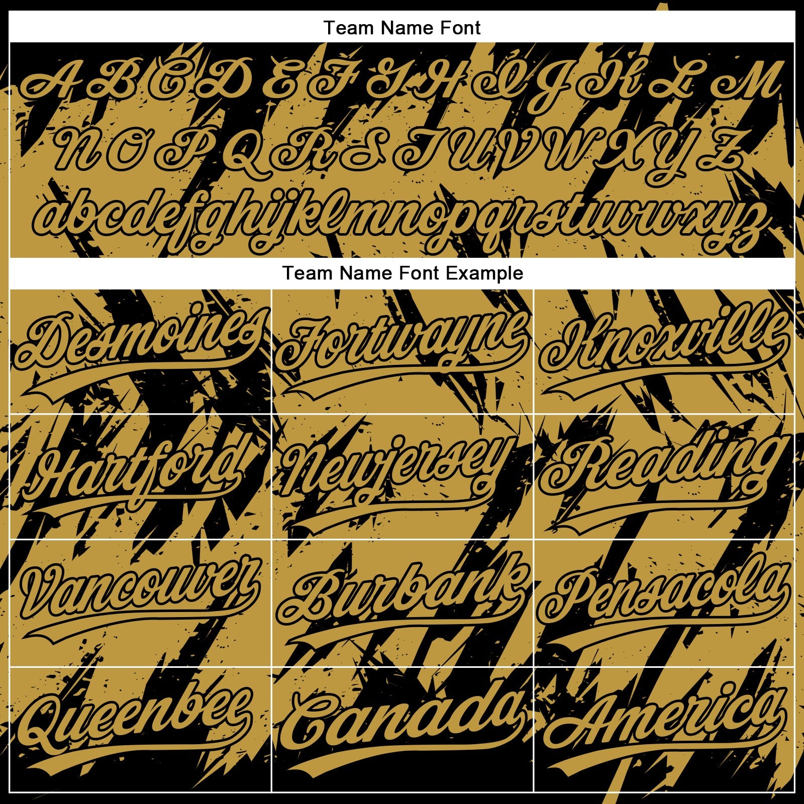 Custom Black Old Gold 3D Pattern Abstract Sharp Shape Two-Button Unisex Softball Jersey view 4
