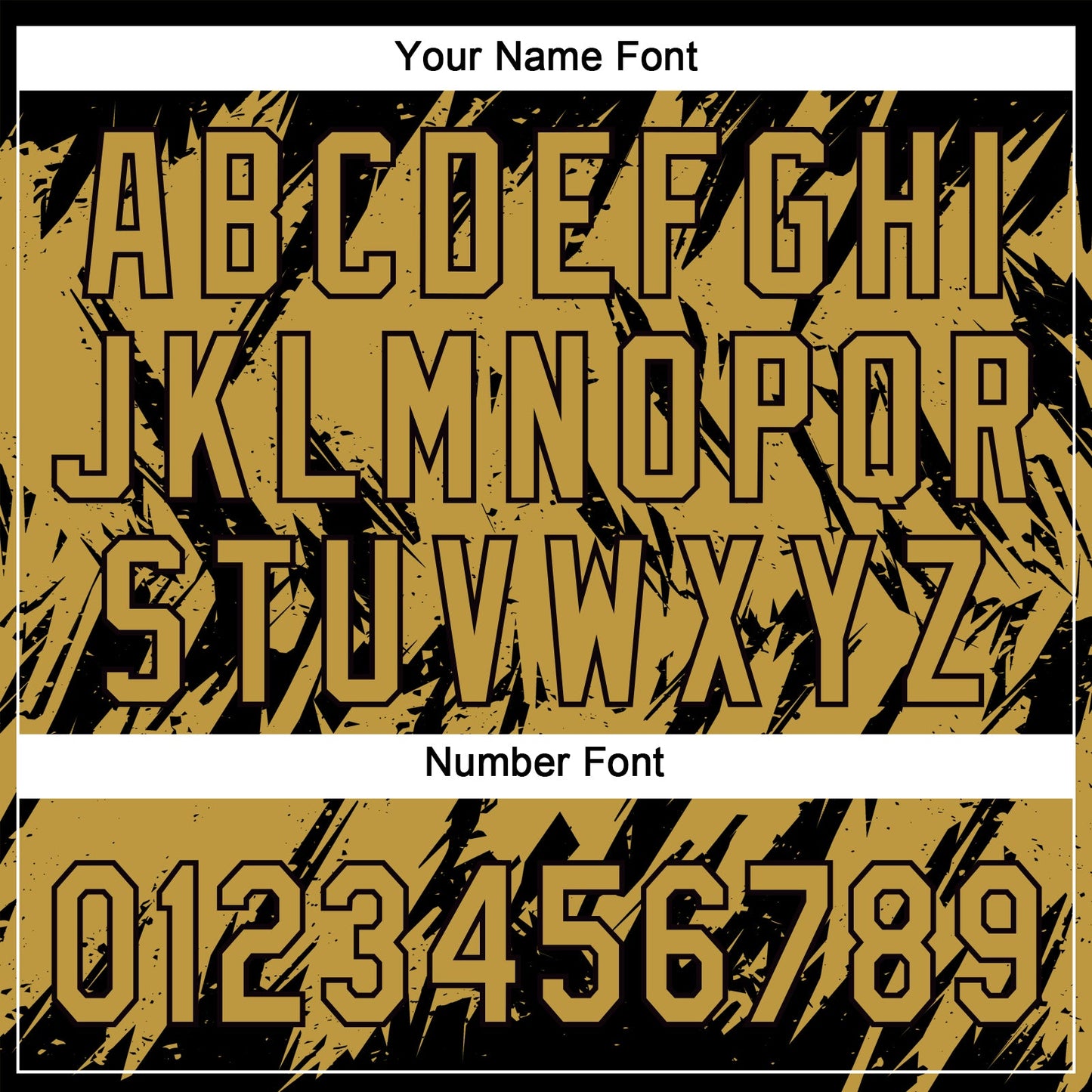 Custom Black Old Gold 3D Pattern Abstract Sharp Shape Two-Button Unisex Softball Jersey view 5