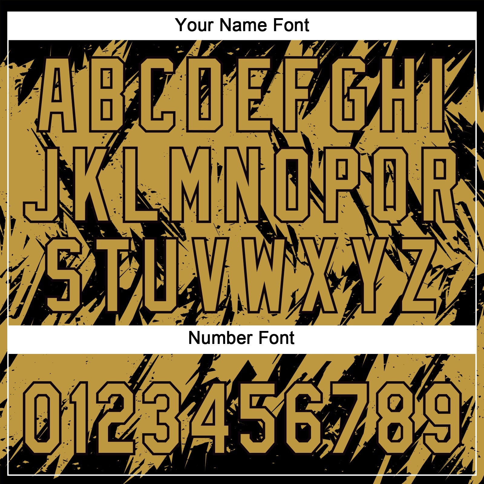 Custom Black Old Gold 3D Pattern Abstract Sharp Shape Two-Button Unisex Softball Jersey view 5