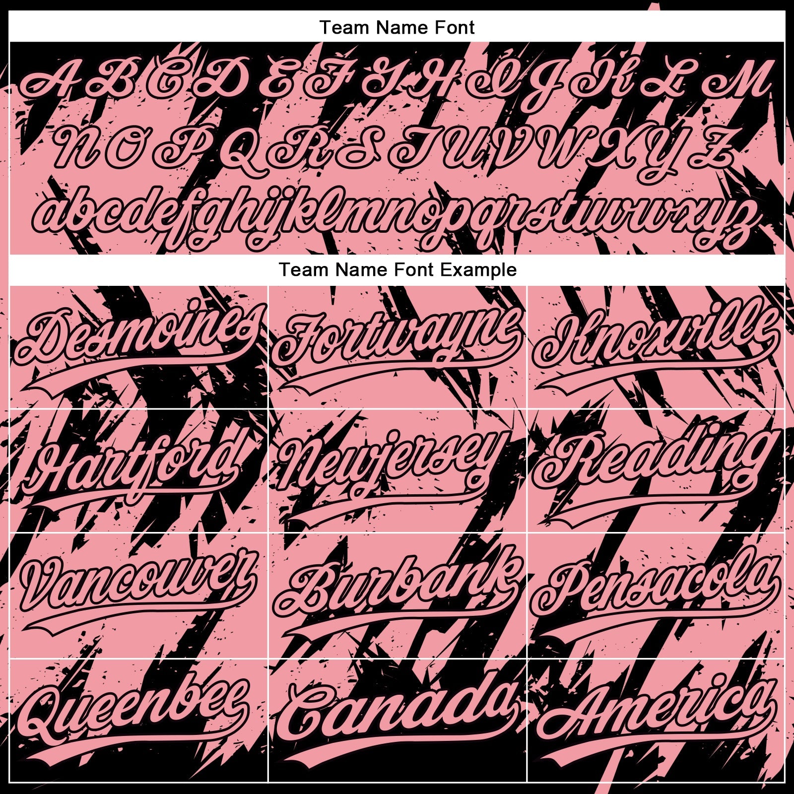 Custom Black Medium Pink 3D Pattern Abstract Sharp Shape Two-Button Unisex Softball Jersey view 4