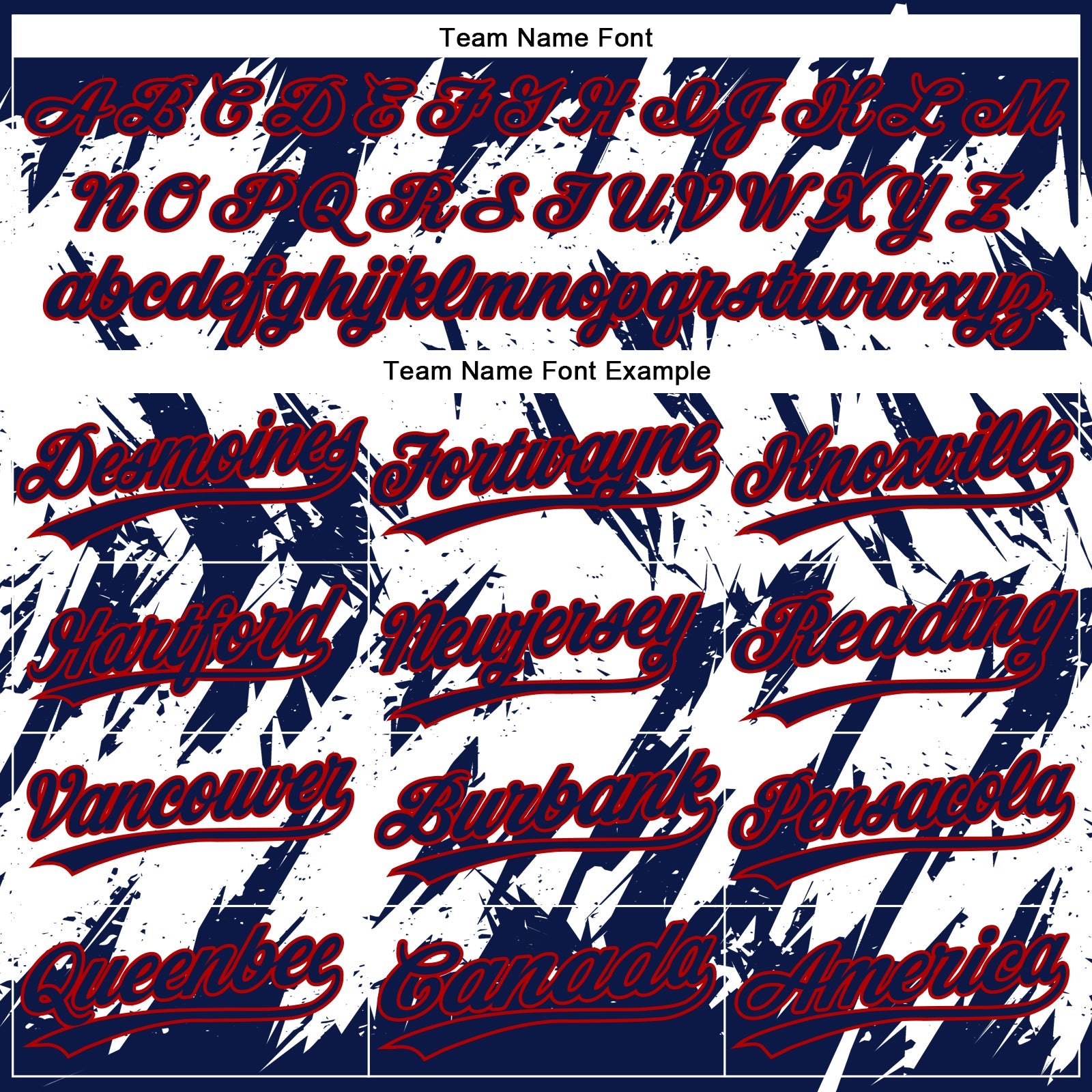 Custom Navy Red-White 3D Pattern Abstract Sharp Shape Two-Button Unisex Softball Jersey view 4