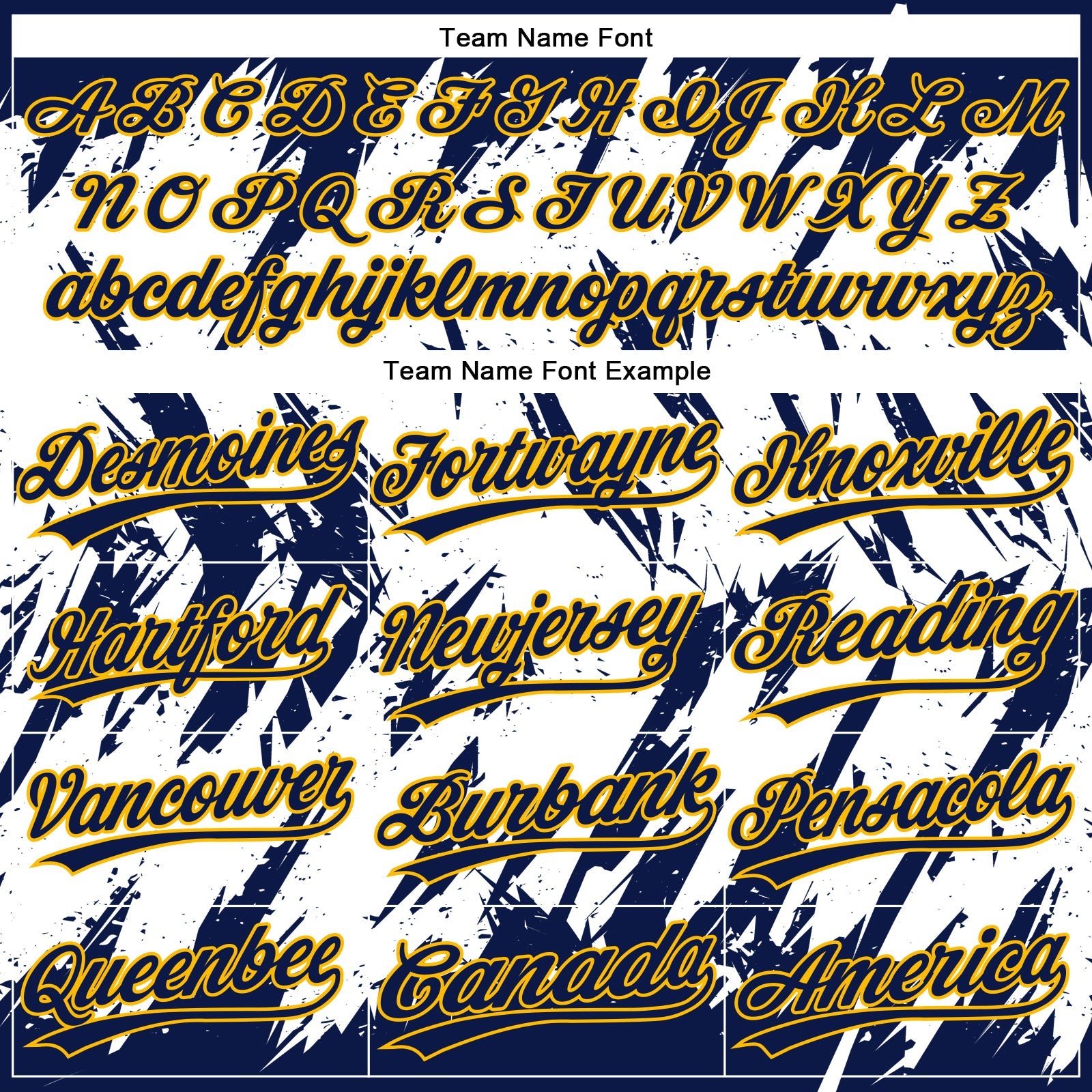 Custom Navy Gold-White 3D Pattern Abstract Sharp Shape Two-Button Unisex Softball Jersey view 4