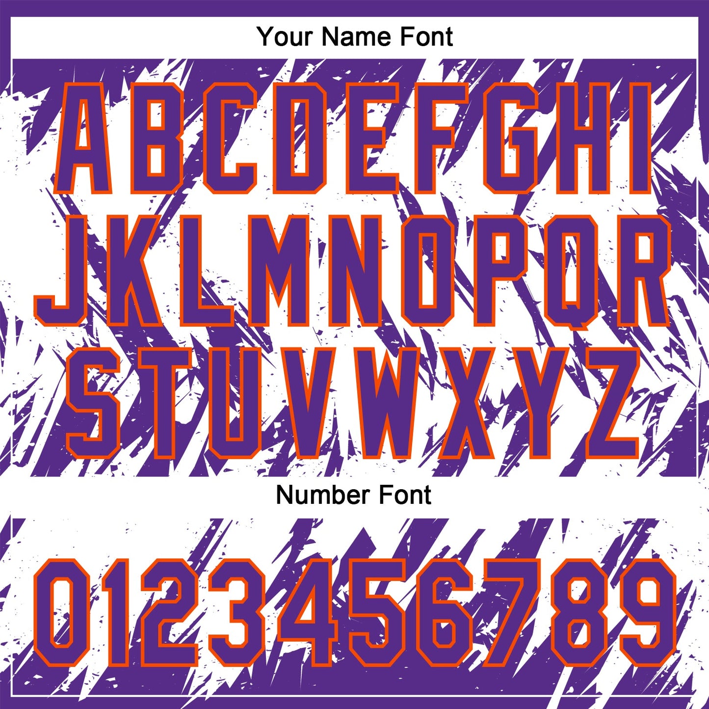 Custom Purple Orange-White 3D Pattern Abstract Sharp Shape Two-Button Unisex Softball Jersey view 5