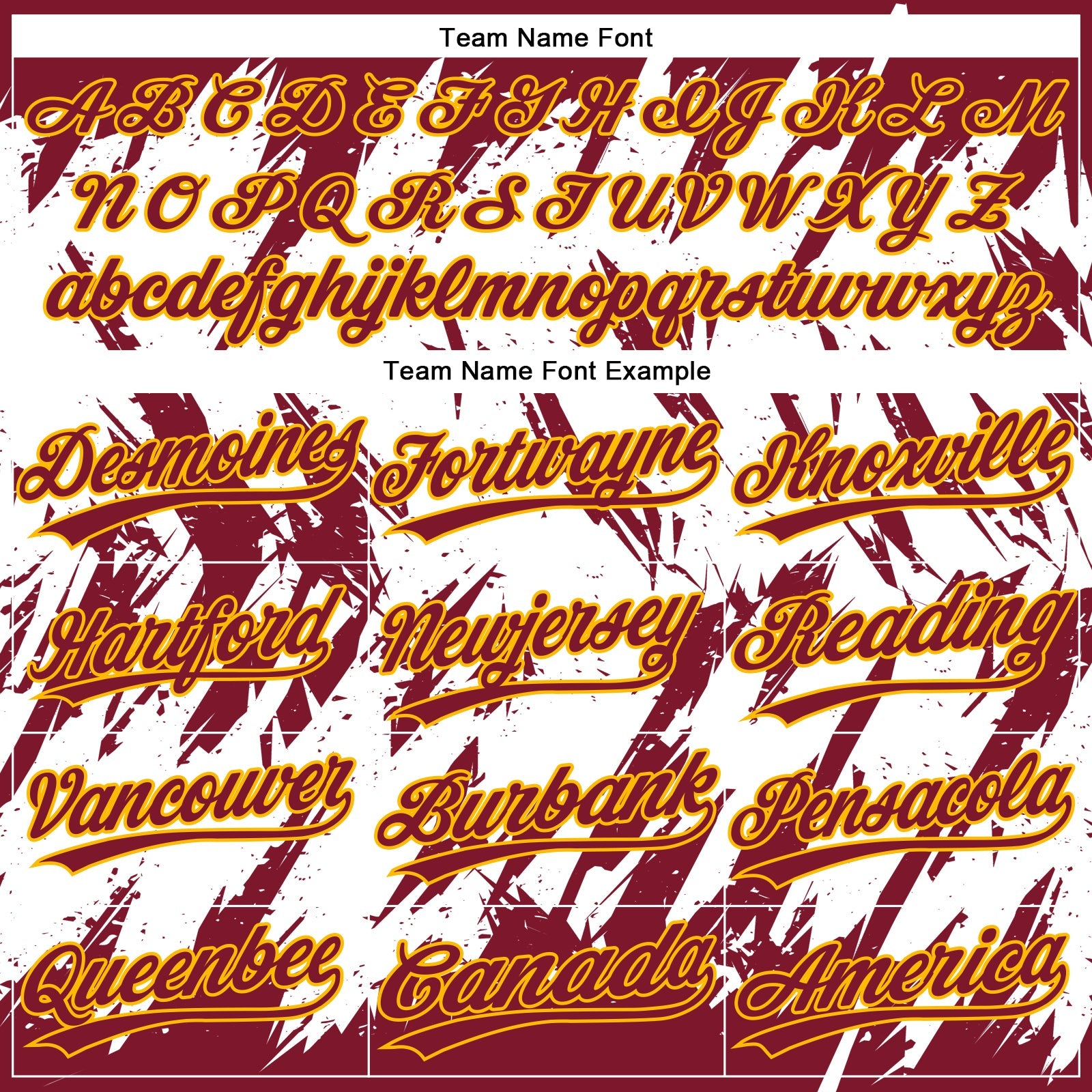 Custom Crimson Gold-White 3D Pattern Abstract Sharp Shape Two-Button Unisex Softball Jersey view 4