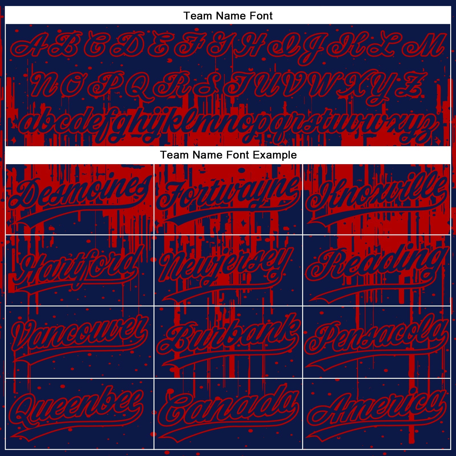 Custom Navy Red 3D Pattern Dripping Splatter Art Two-Button Unisex Softball Jersey view 4