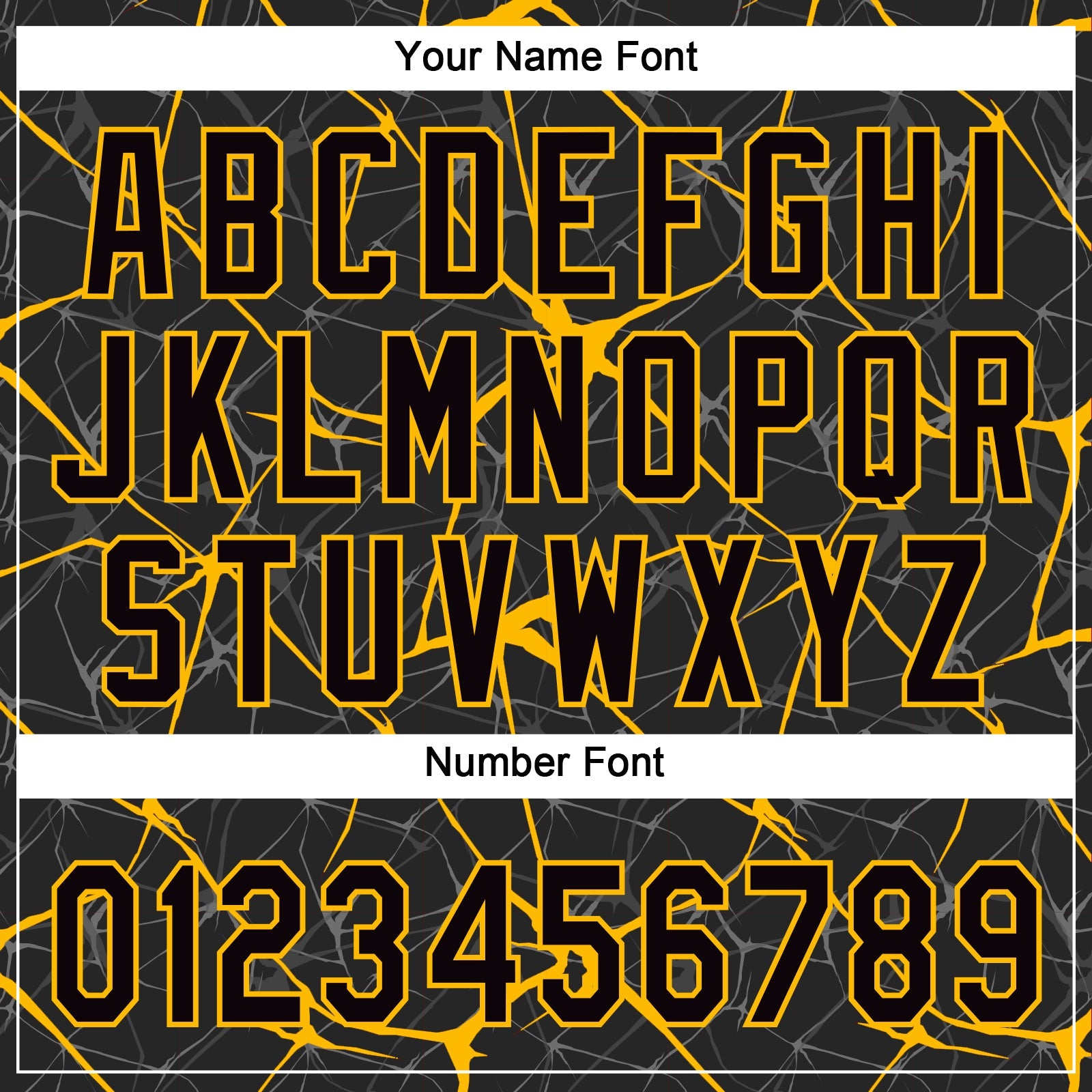 Custom Black Gold 3D Pattern Abstract Network Two-Button Unisex Softball Jersey view 5