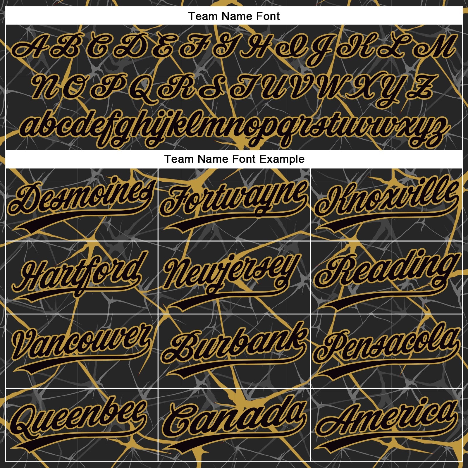 Custom Black Old Gold 3D Pattern Abstract Network Two-Button Unisex Softball Jersey view 4