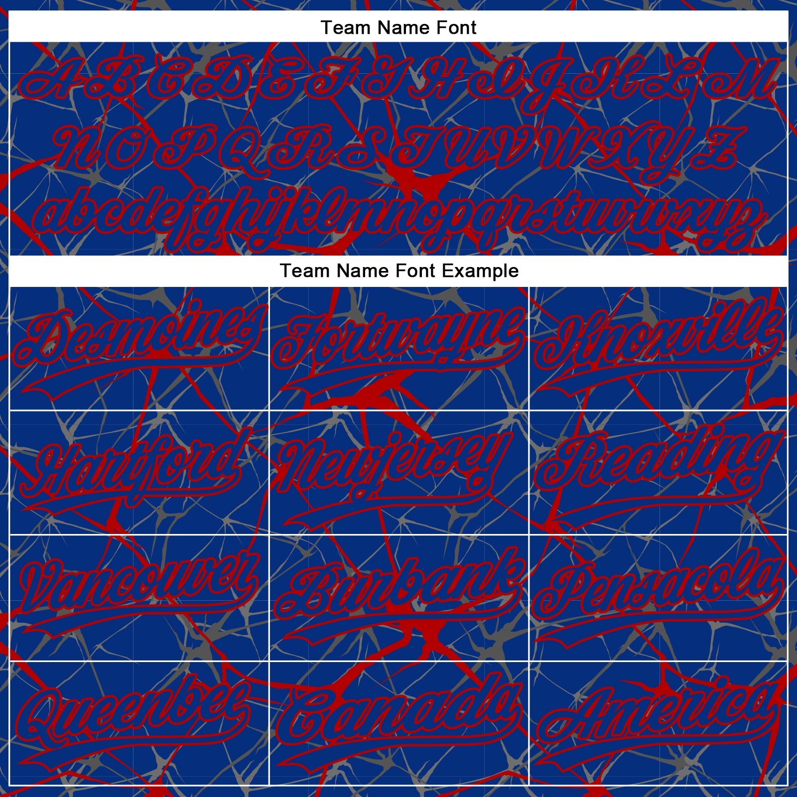 Custom Royal Red 3D Pattern Abstract Network Two-Button Unisex Softball Jersey view 4