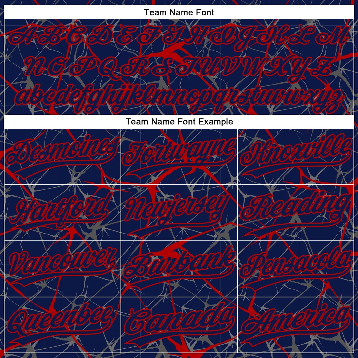 Custom Navy Red 3D Pattern Abstract Network Two-Button Unisex Softball Jersey view 4