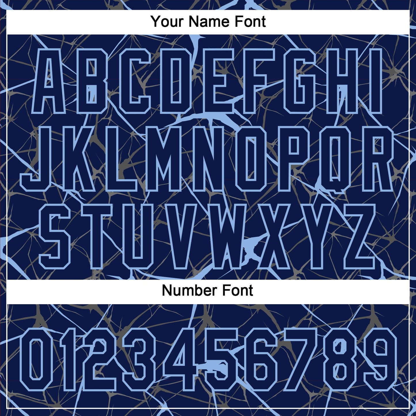 Custom Navy Light Blue 3D Pattern Abstract Network Two-Button Unisex Softball Jersey view 5