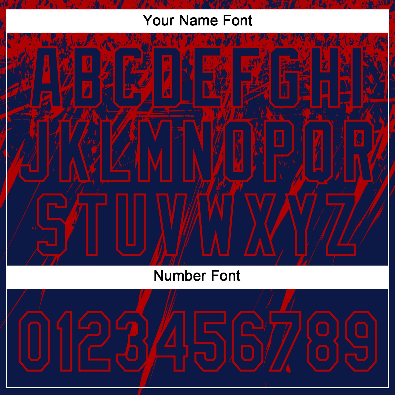 Custom Navy Red 3D Pattern Abstract Sharp Shape Two-Button Unisex Softball Jersey view 5