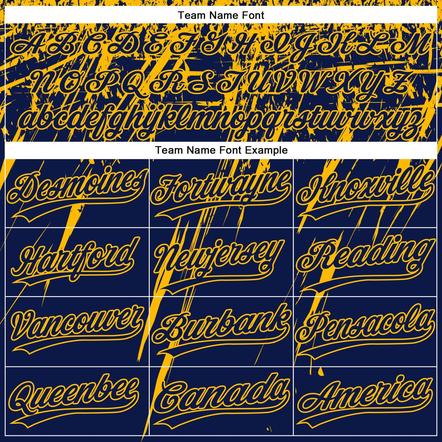 Custom Navy Gold 3D Pattern Abstract Sharp Shape Two-Button Unisex Softball Jersey view 4