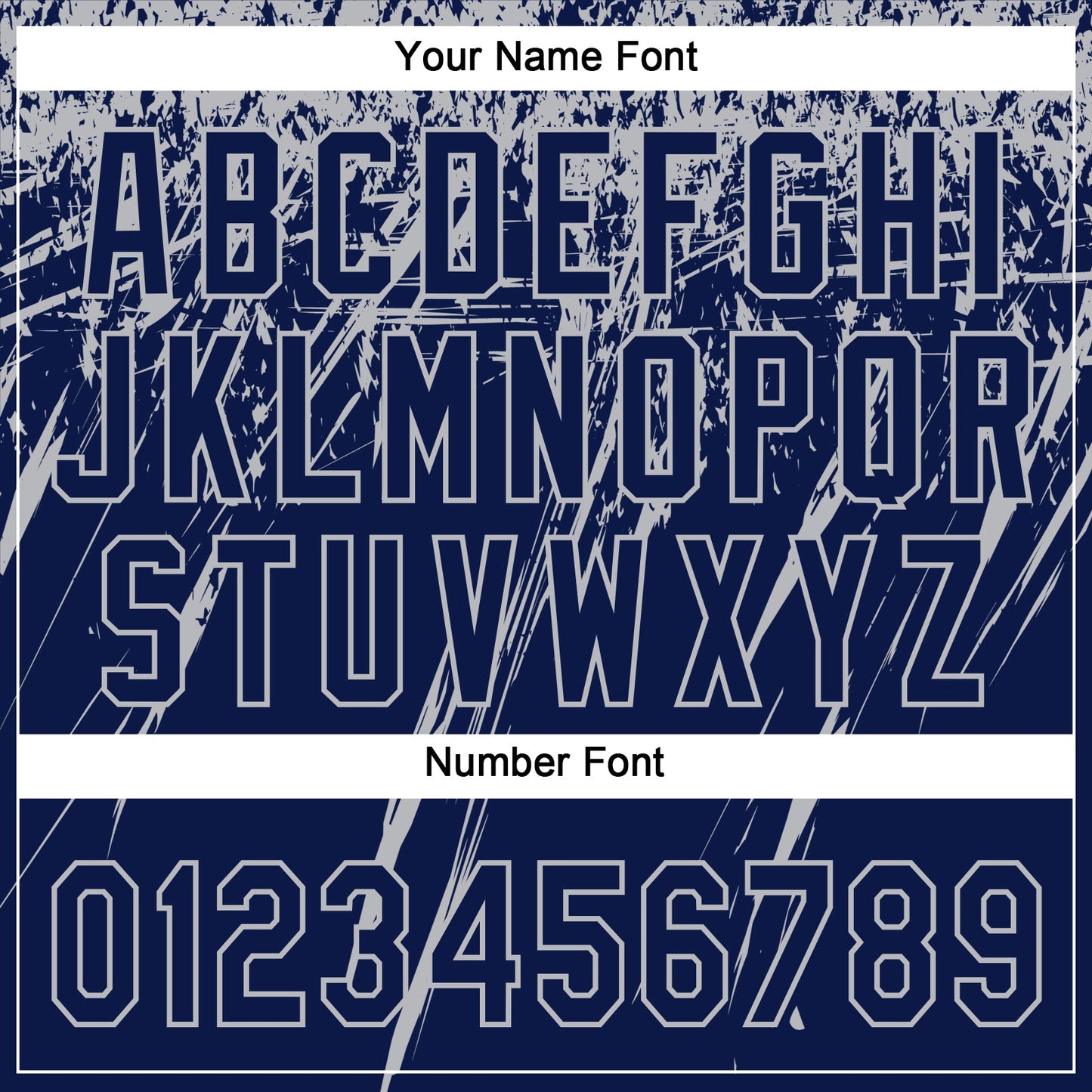 Custom Navy Gray 3D Pattern Abstract Sharp Shape Two-Button Unisex Softball Jersey view 5