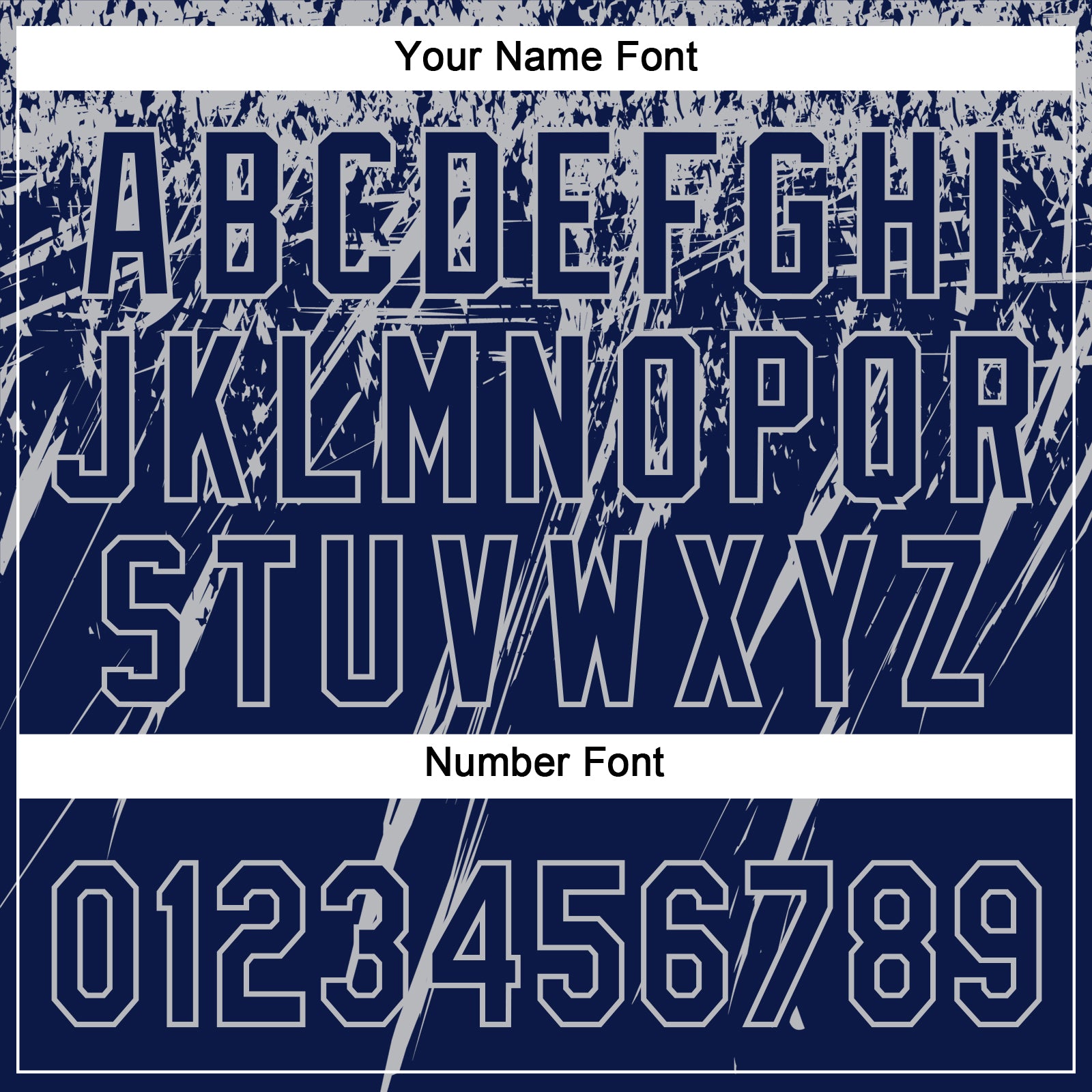 Custom Navy Gray 3D Pattern Abstract Sharp Shape Two-Button Unisex Softball Jersey view 5
