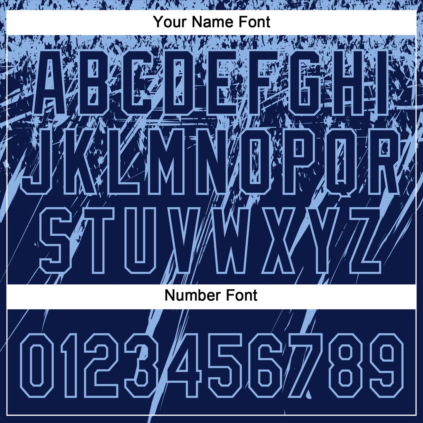 Custom Navy Light Blue 3D Pattern Abstract Sharp Shape Two-Button Unisex Softball Jersey view 5