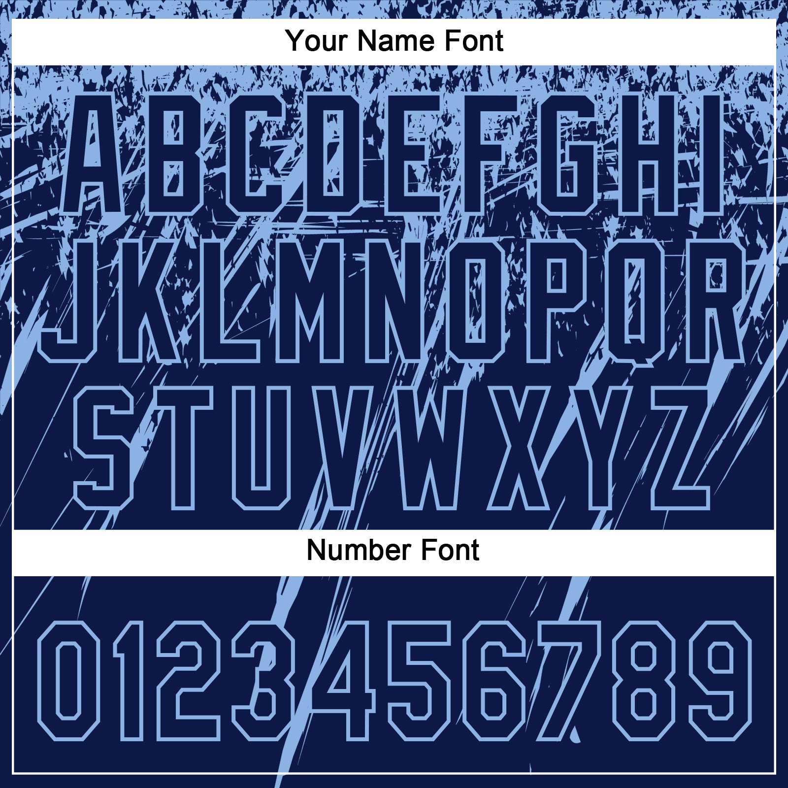 Custom Navy Light Blue 3D Pattern Abstract Sharp Shape Two-Button Unisex Softball Jersey view 5
