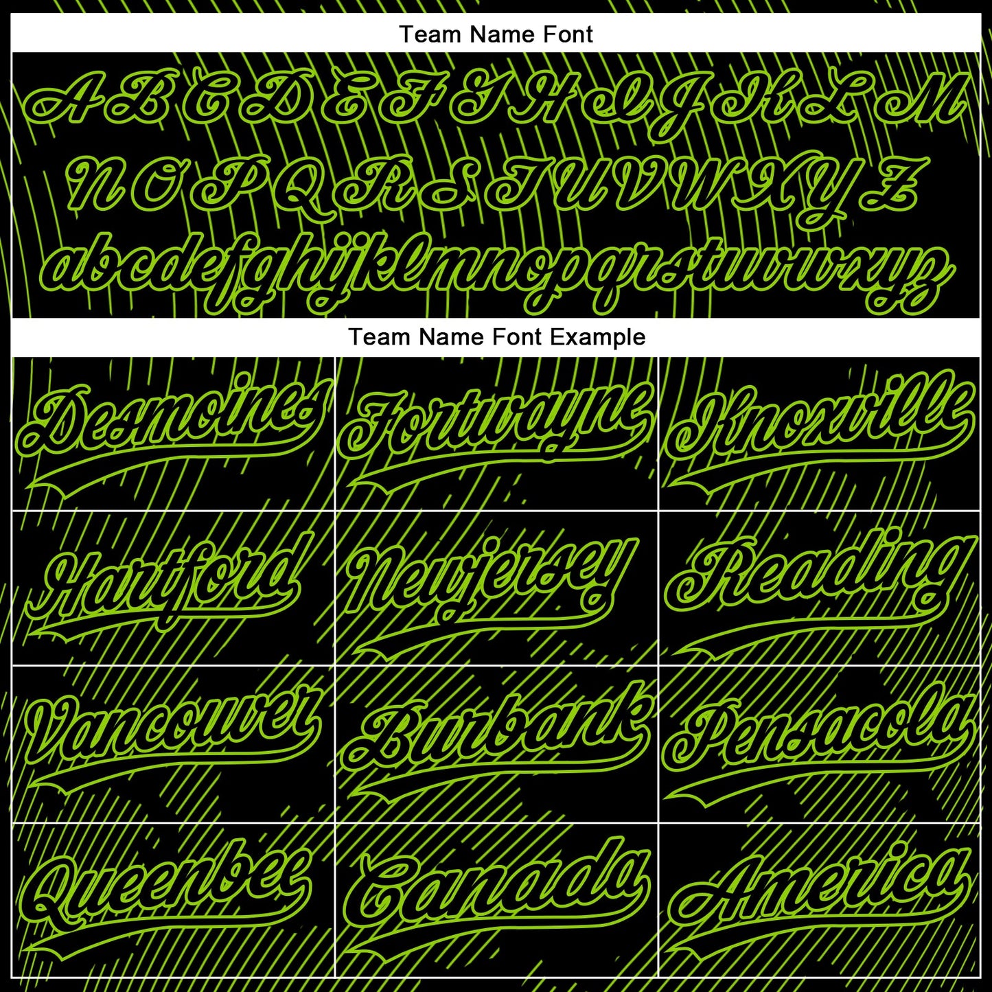 Custom Black Neon Green 3D Pattern Curve Lines Two-Button Unisex Softball Jersey view 4