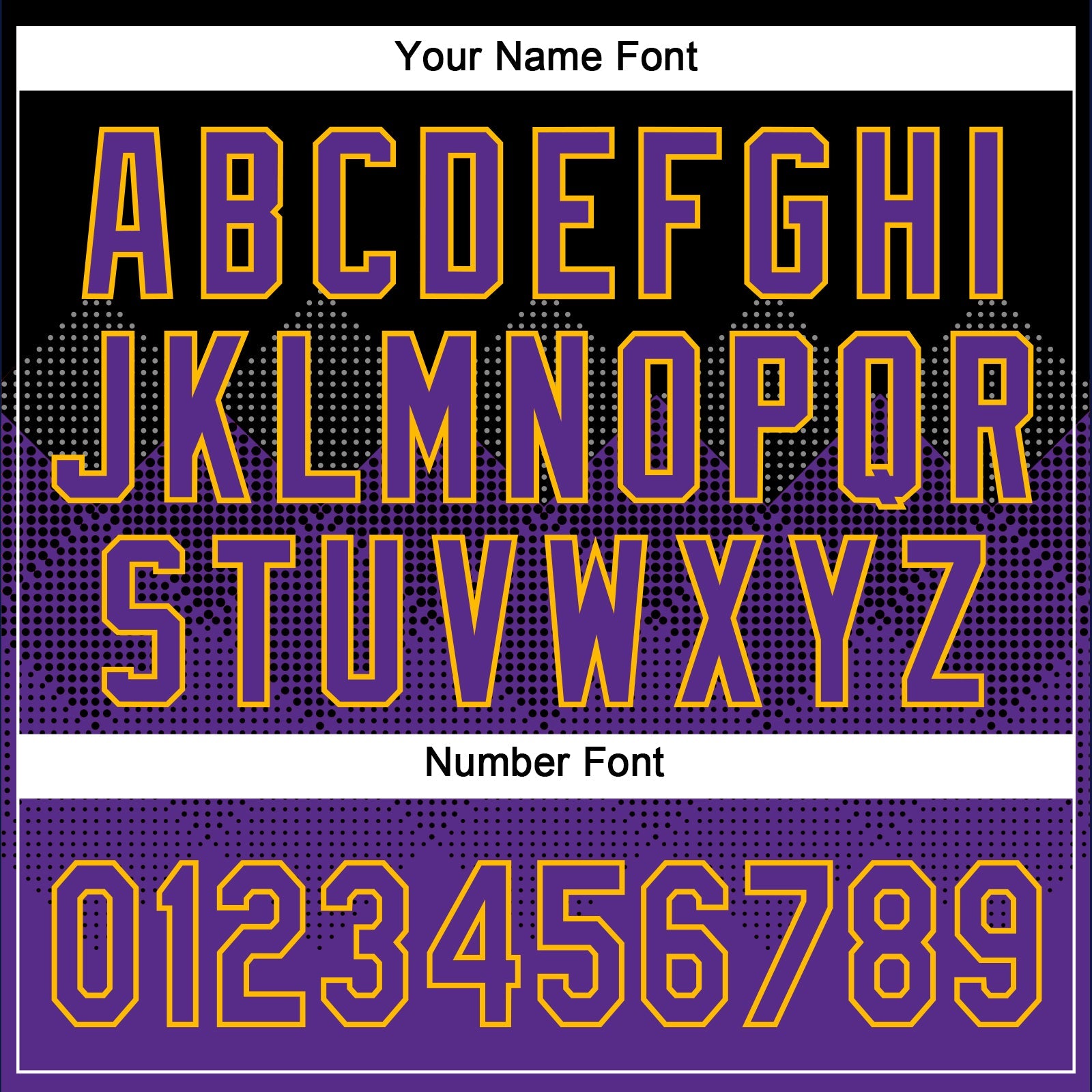 Custom Black Purple-Gold 3D Pattern Gradient Square Shapes Two-Button Unisex Softball Jersey view 5