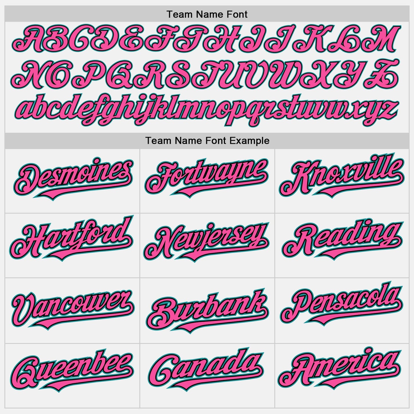 Custom White Black Pinstripe Teal-Pink Two-Button Unisex Softball Jersey view 4