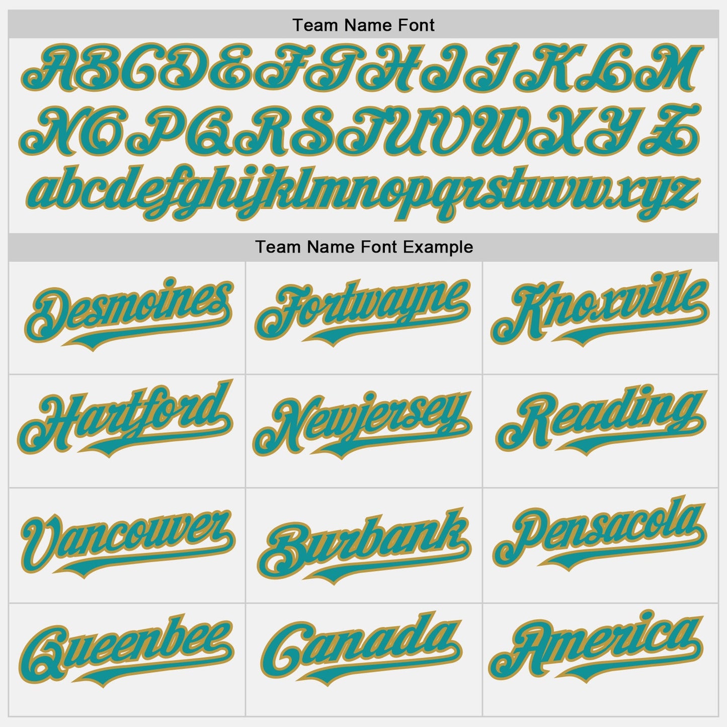 Custom White Teal Pinstripe Old Gold Two-Button Unisex Softball Jersey view 4