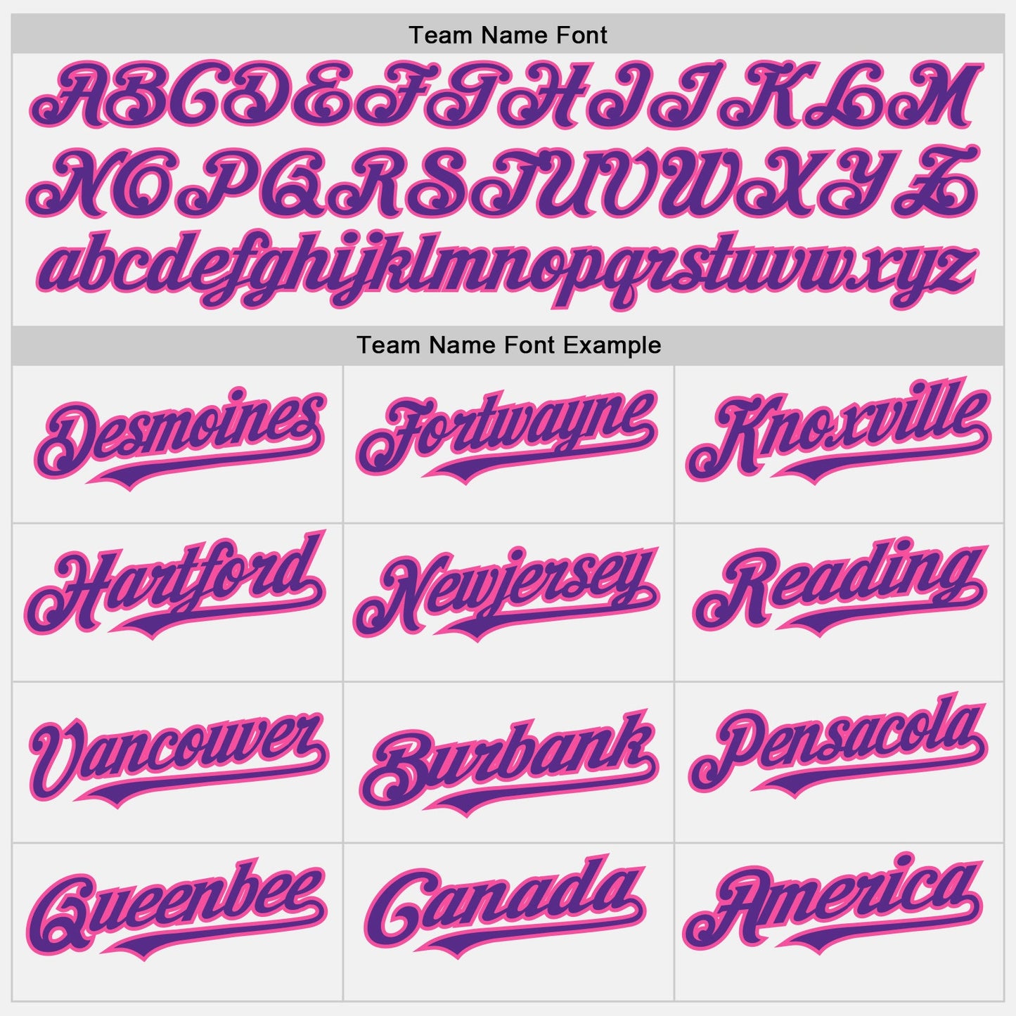 Custom White Pink Pinstripe Purple Two-Button Unisex Softball Jersey view 4