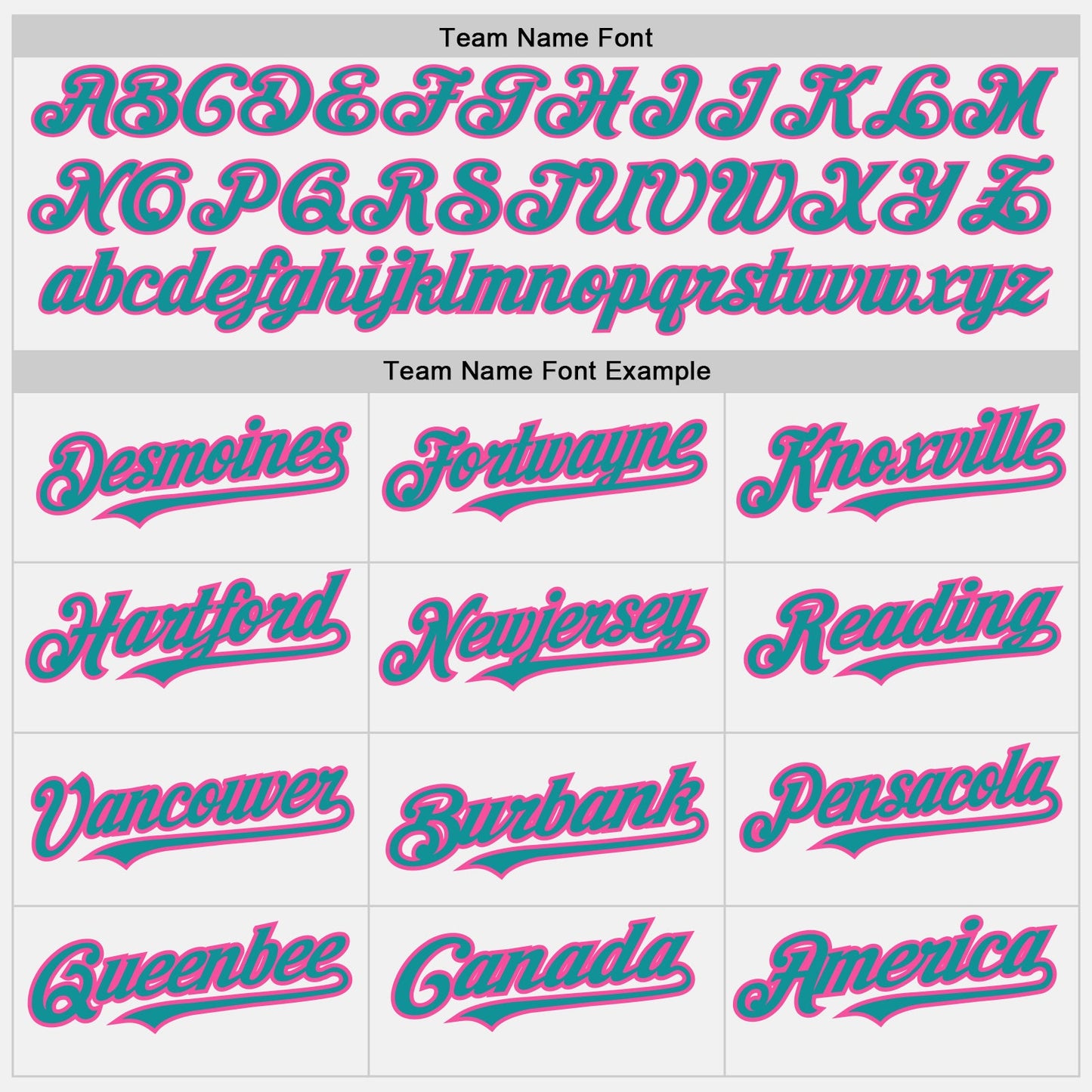 Custom White Pink Pinstripe Teal Two-Button Unisex Softball Jersey view 4