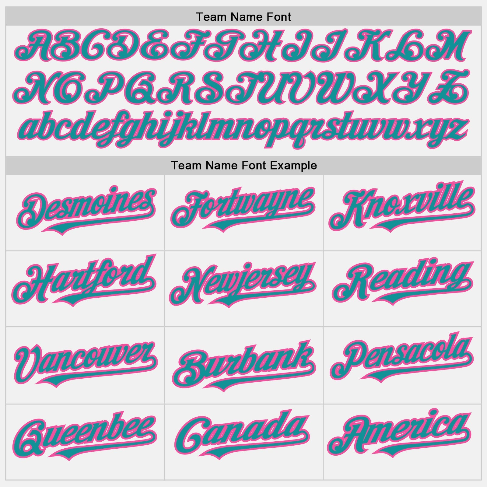 Custom White Pink Pinstripe Teal Two-Button Unisex Softball Jersey view 4
