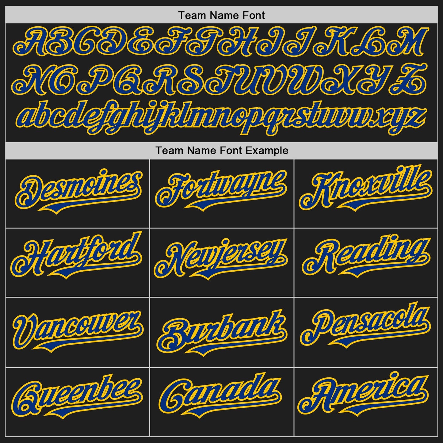Custom Black Royal Pinstripe Yellow Two-Button Unisex Softball Jersey view 4