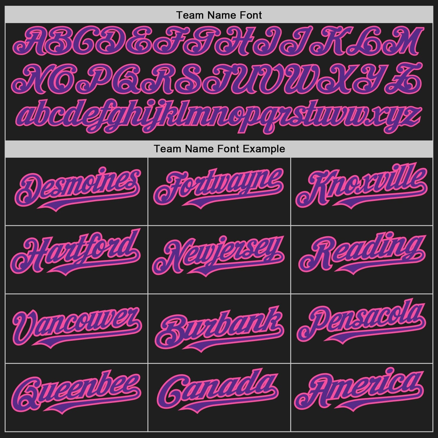Custom Black Pink Pinstripe Purple Two-Button Unisex Softball Jersey view 4