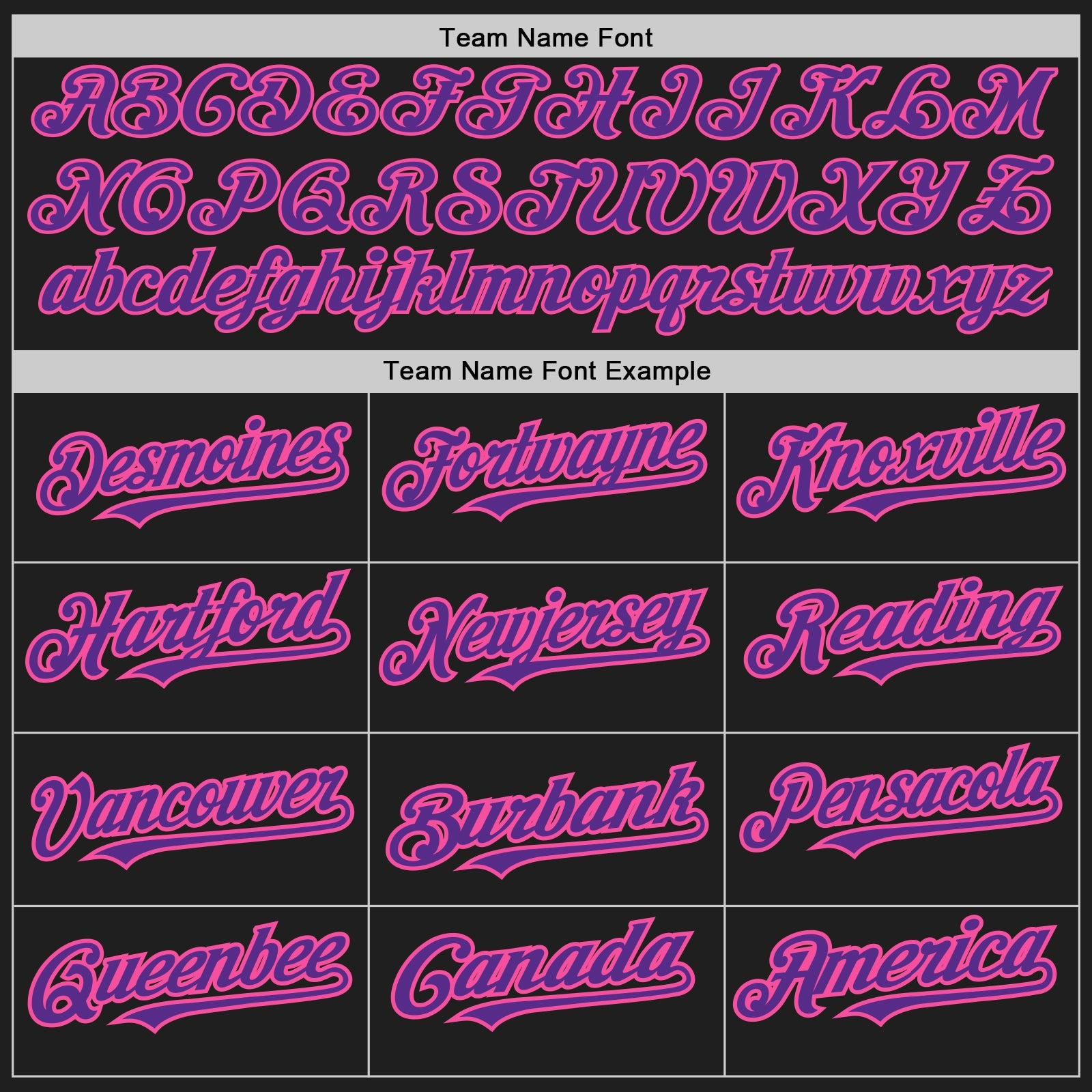 Custom Black Pink Pinstripe Purple Two-Button Unisex Softball Jersey view 4