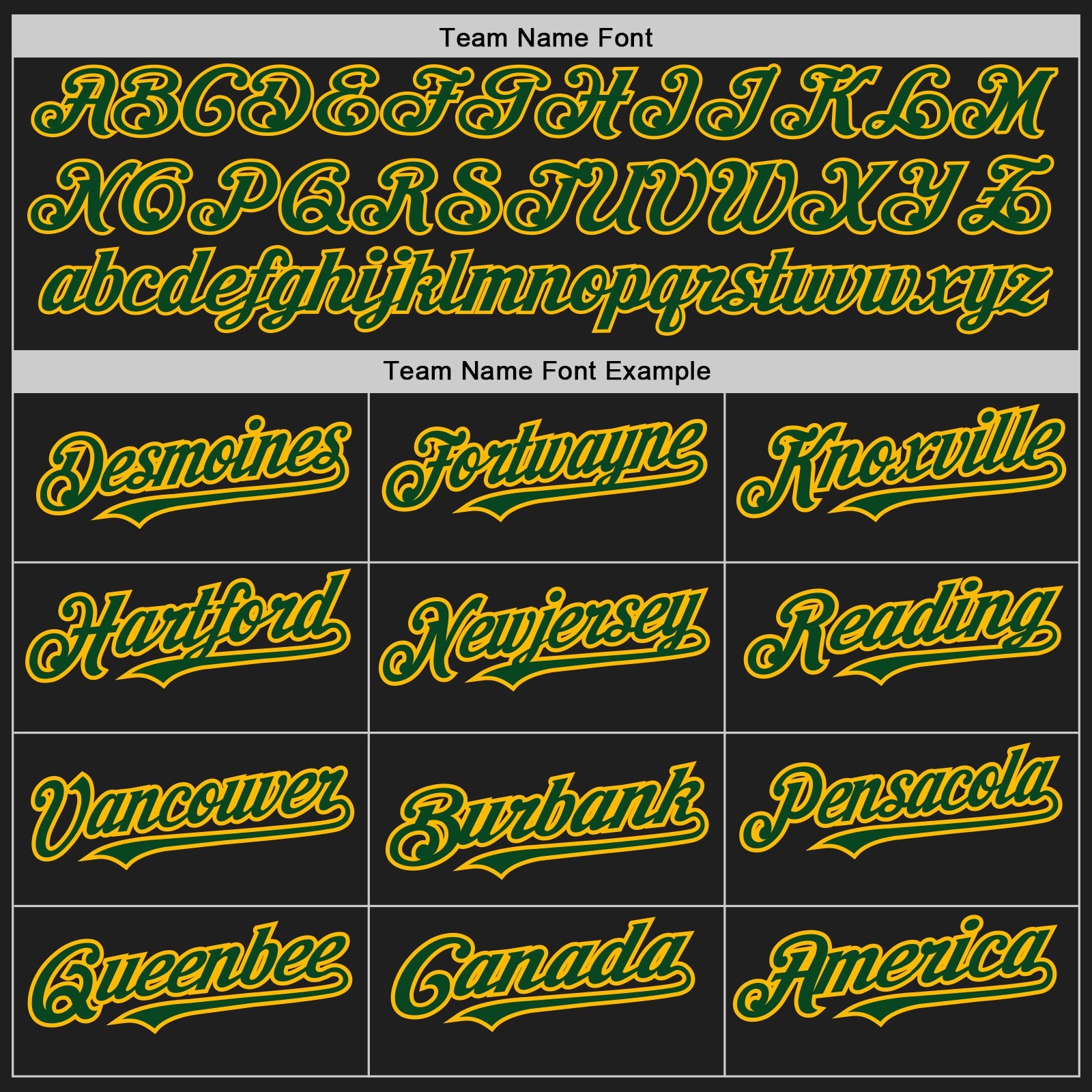 Custom Black Gold Pinstripe Green Two-Button Unisex Softball Jersey view 4