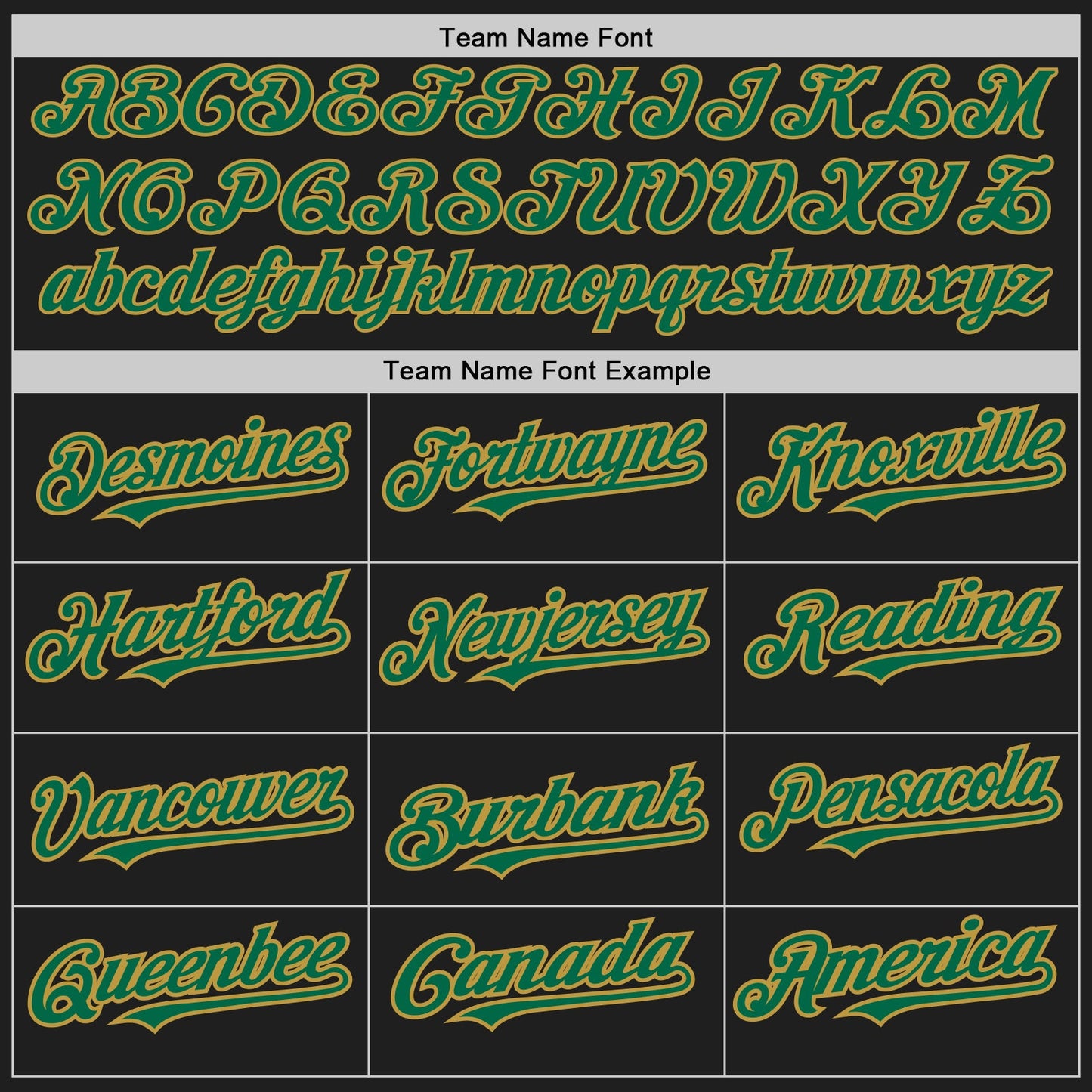 Custom Black Old Gold Pinstripe Kelly Green Two-Button Unisex Softball Jersey view 4