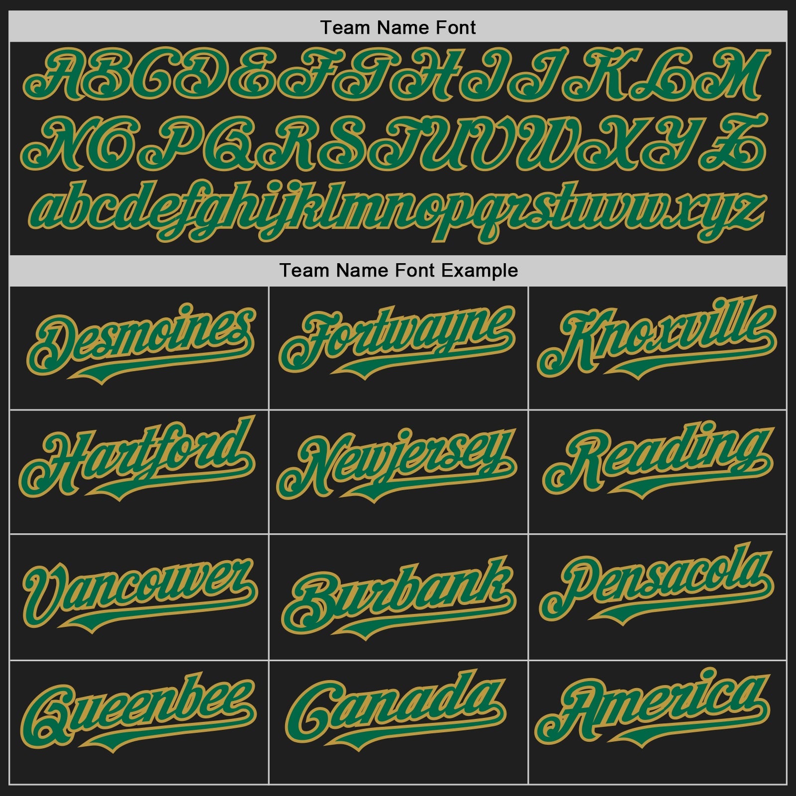 Custom Black Old Gold Pinstripe Kelly Green Two-Button Unisex Softball Jersey view 4