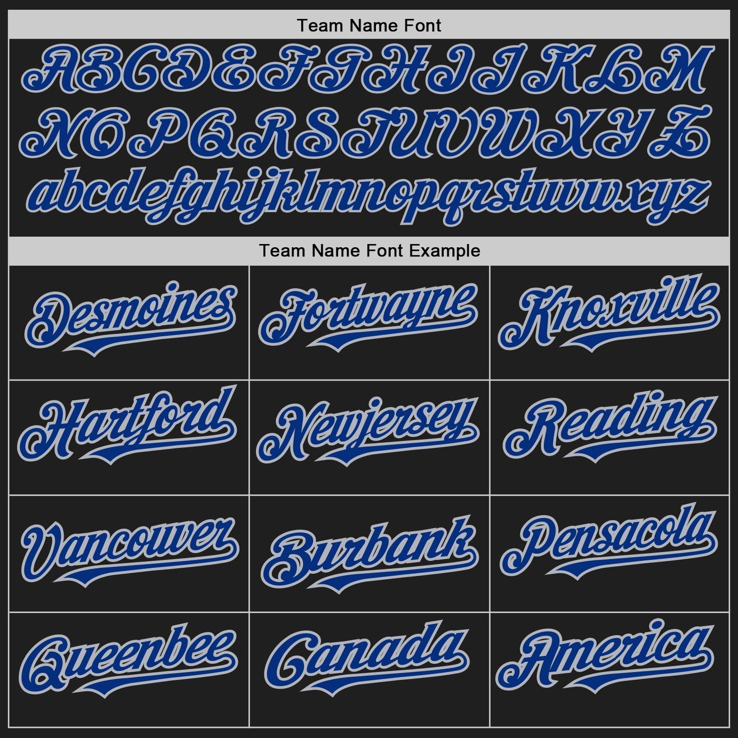 Custom Black Gray Pinstripe Royal Two-Button Unisex Softball Jersey view 4