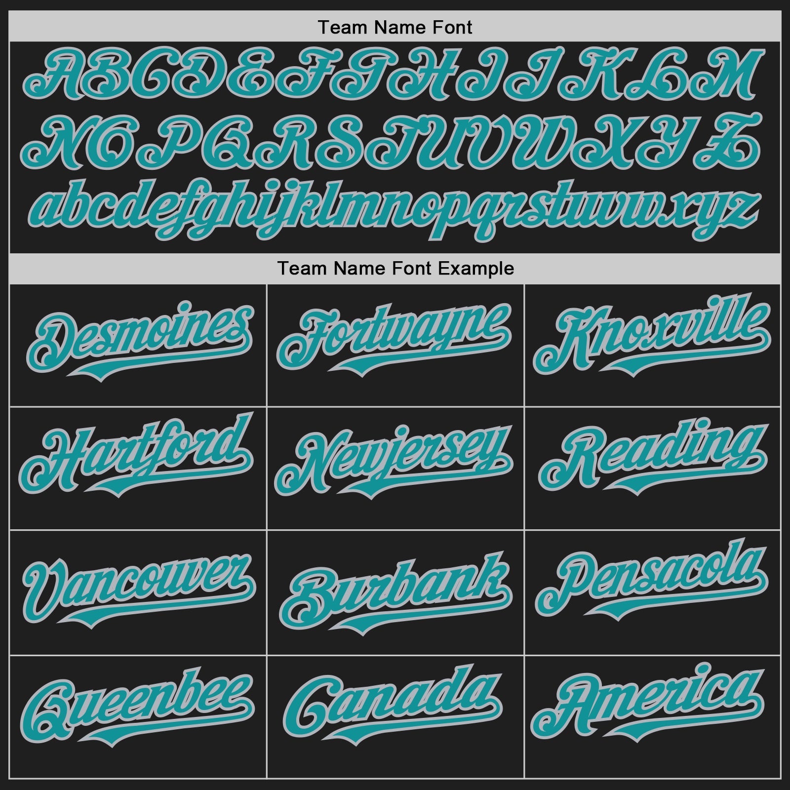 Custom Black Gray Pinstripe Teal Two-Button Unisex Softball Jersey view 4