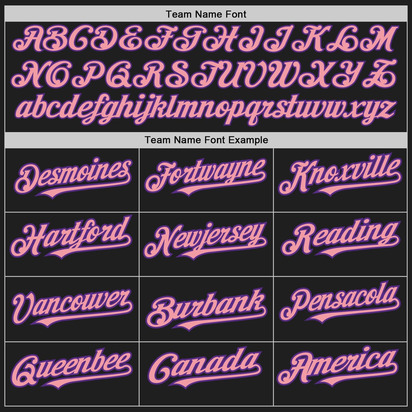 Custom Black Purple Pinstripe Medium Pink Two-Button Unisex Softball Jersey view 4