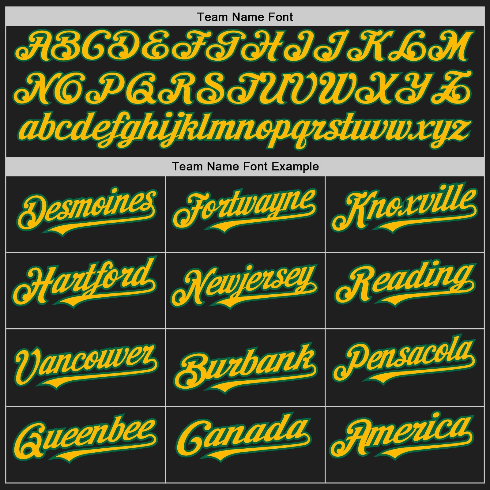 Custom Black Kelly Green Pinstripe Gold Two-Button Unisex Softball Jersey view 4